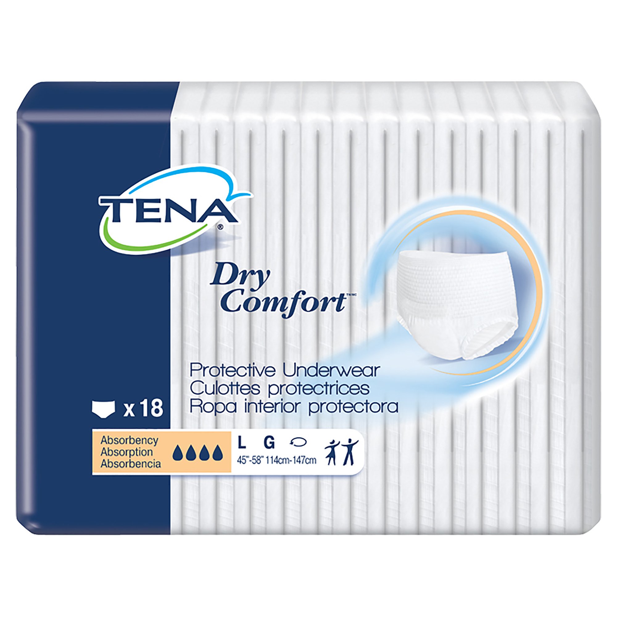 Essity HMS North America Inc - 72423 Tena® Dry Comfort™ Absorbent Underwear