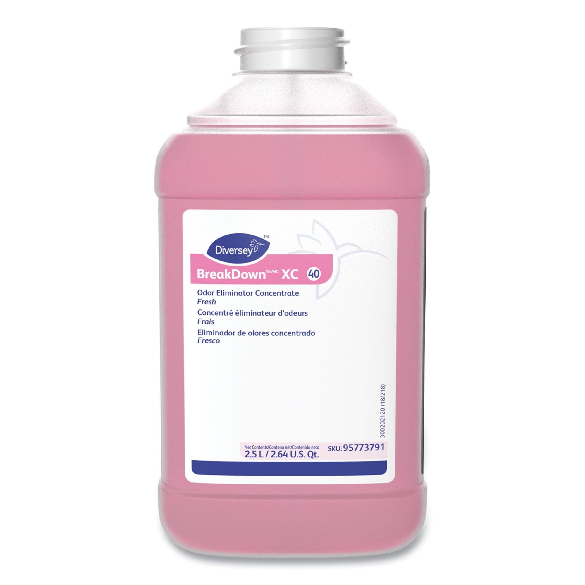 Essendant Co-United Stationers - DVS95773791 BreakDown™ XC Odor Eliminator and Cleaner Concentrate, Fresh Scent, 2.5 L