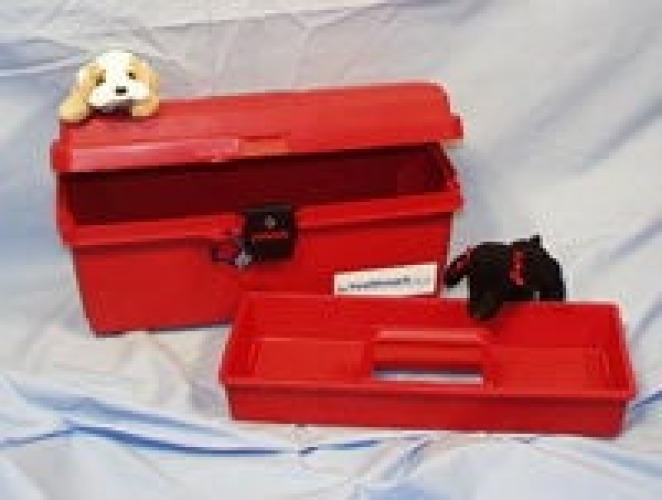 Healthmark Industries - 1610-2 GY Emergency Medical Box Gray 7 x 8.62 x 16.62 Inch