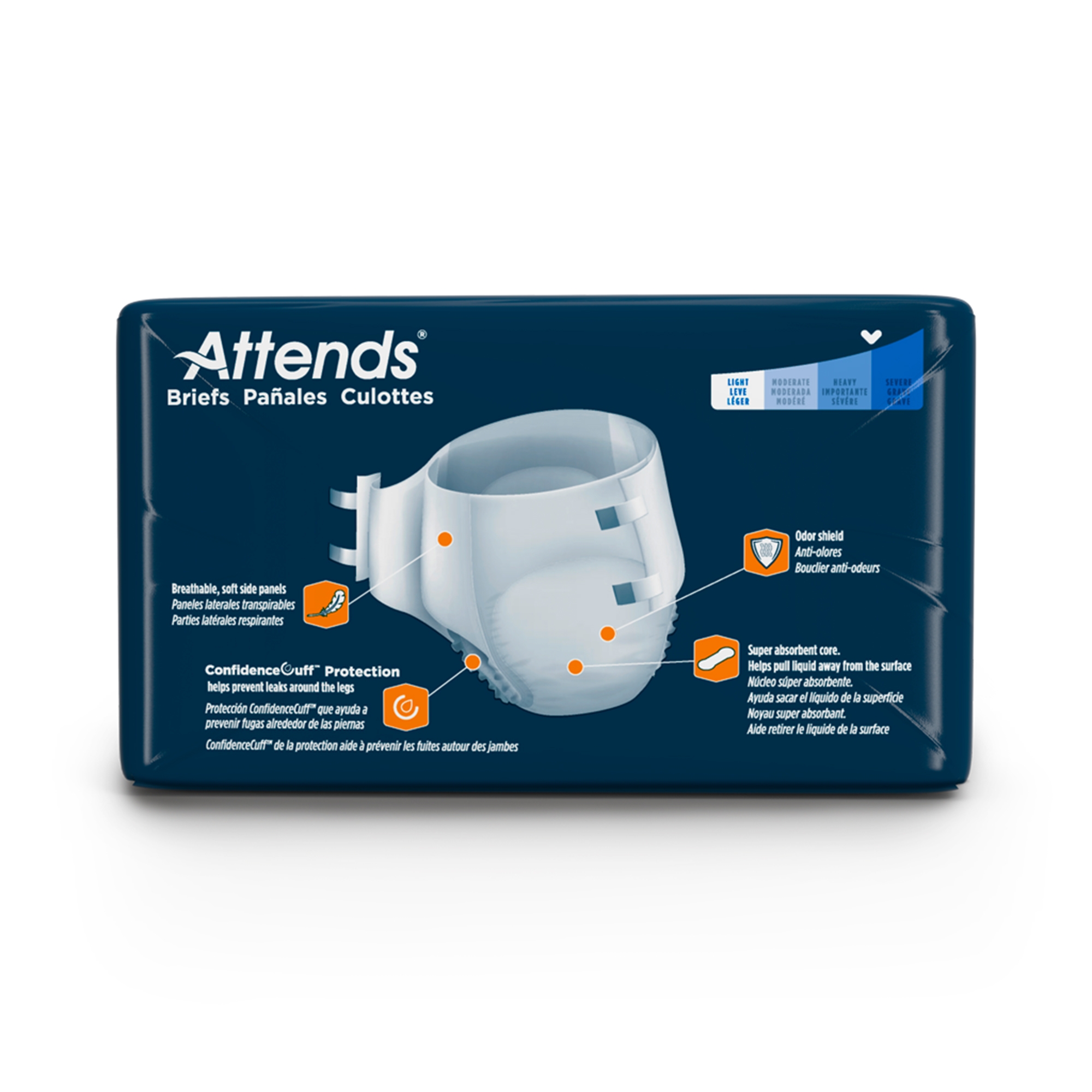 Attends Healthcare Products DD10 - Attends® Briefs Youth/Small - 24/Bag, 96/Case