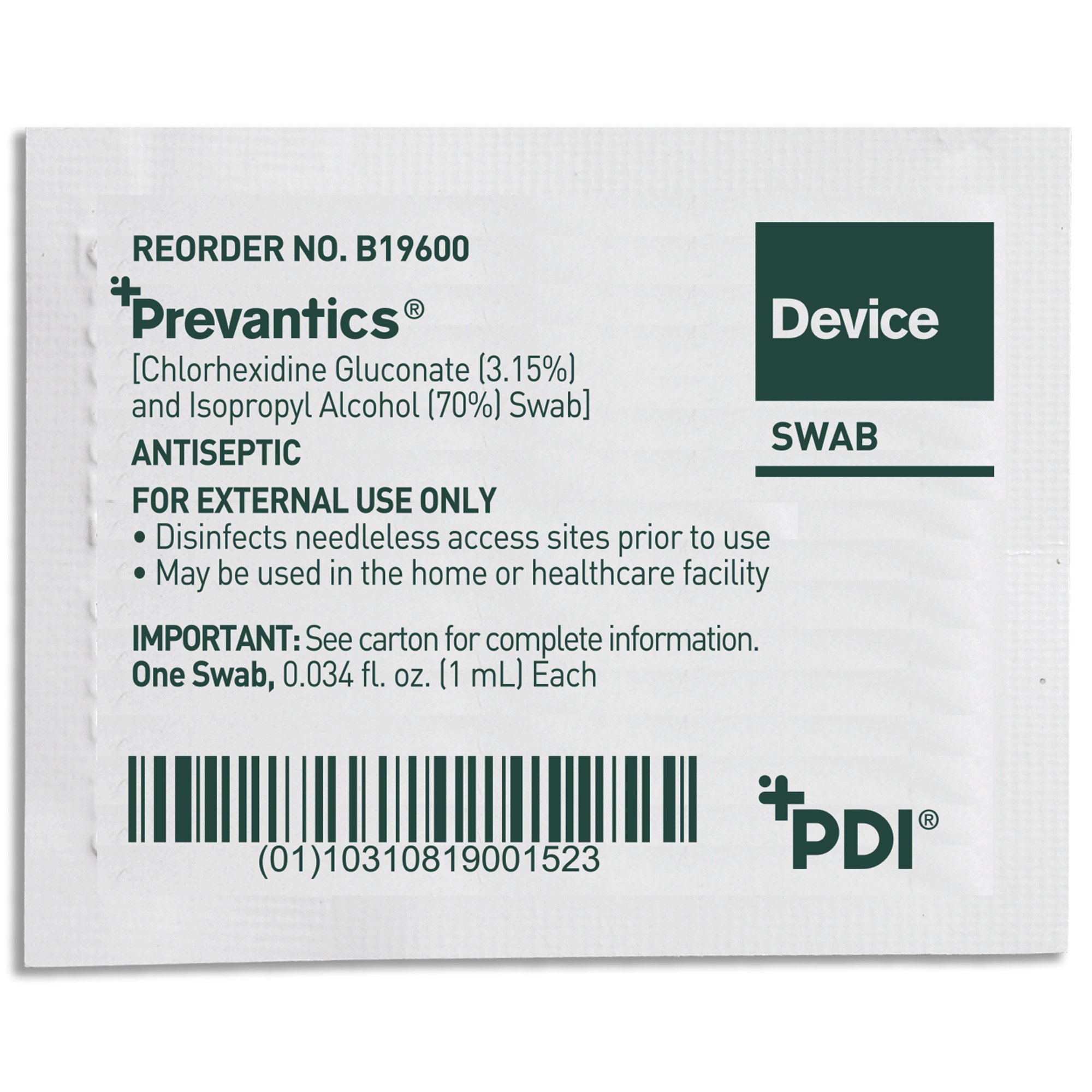 Professional Disposables - B19600 Prevantics® Device Pads