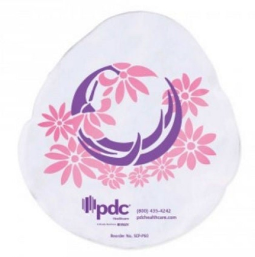 PDC Healthcare - SCP-P60 Cold Pack Spee-D-Cool™ Tropical Breast 4 Inch Diameter Fabric / Gel Reusable