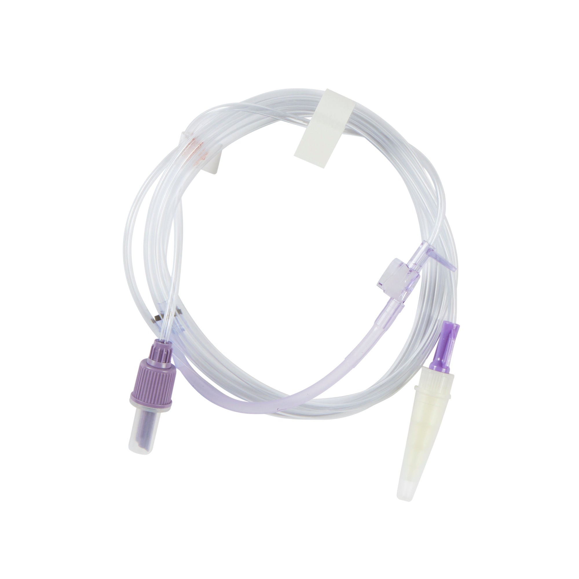 Cardinal - 765559 Enteral Feeding Pump Safety Screw Spike Set Kangaroo™ Joey™ ENPlus PVC NonSterile