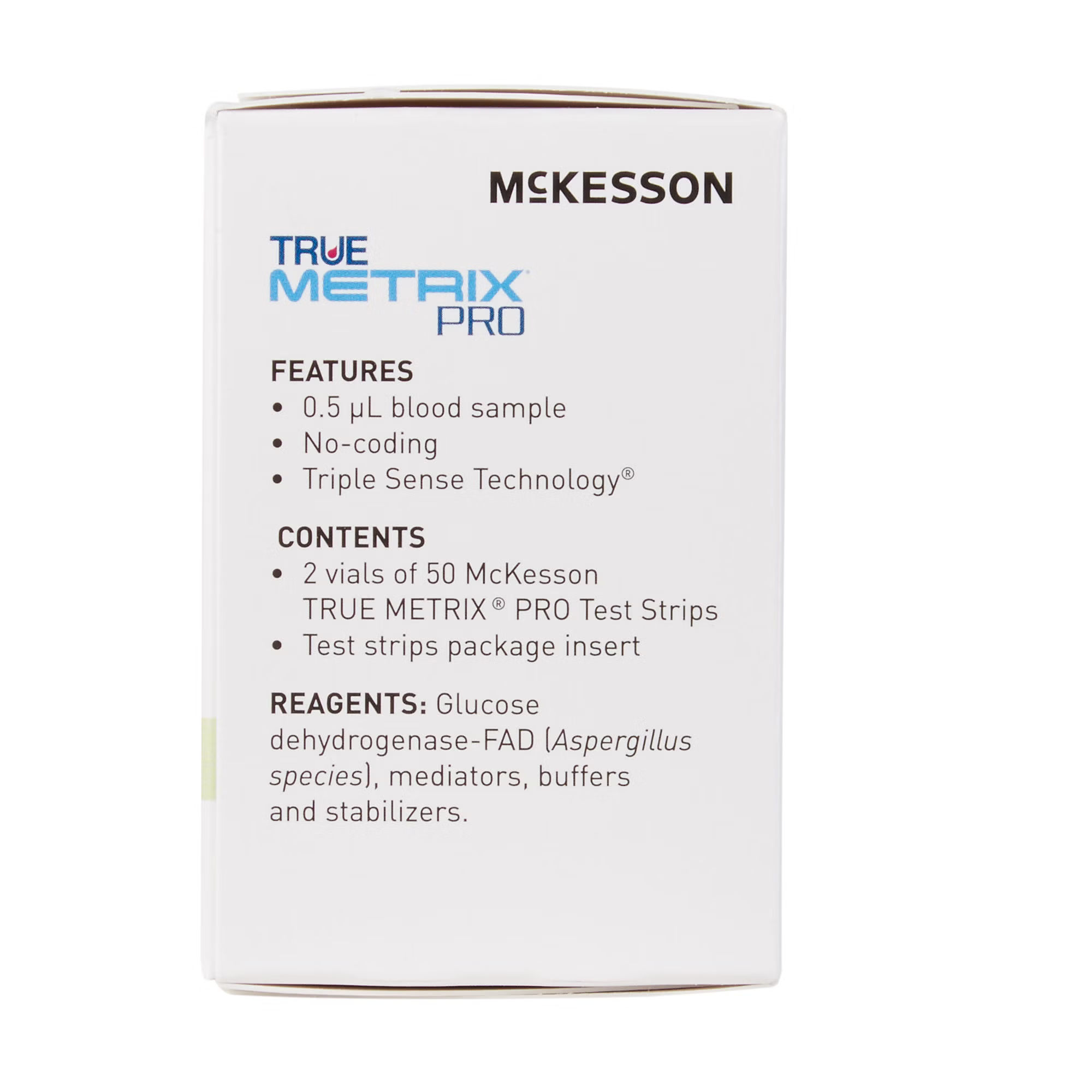 McKesson Brand - 06-R3051P-01 McKesson True Metrix Pro Test Strips for Blood Glucose
