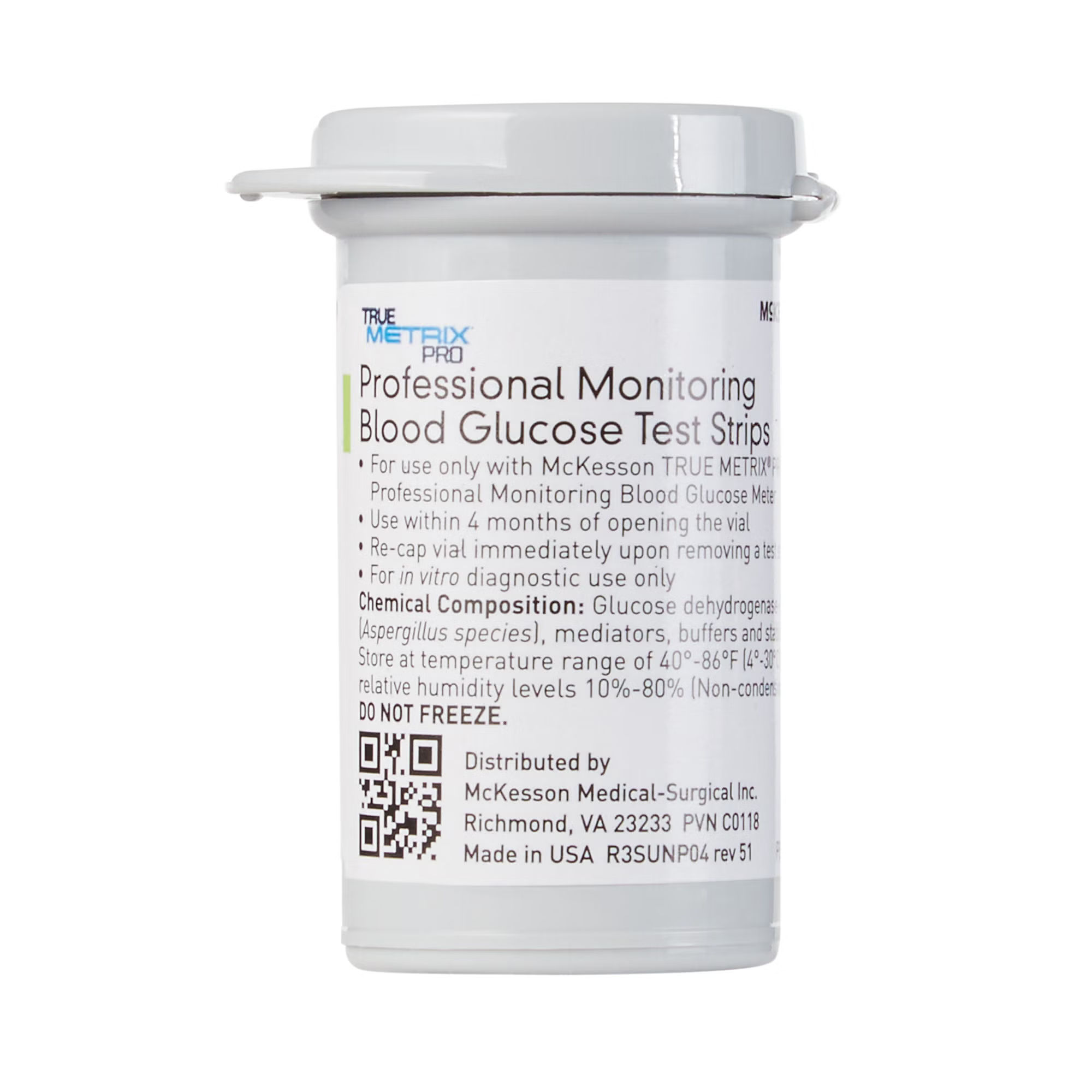 McKesson Brand - 06-R3051P-05 McKesson TRUE METRIX® PRO Blood Glucose Test Strips