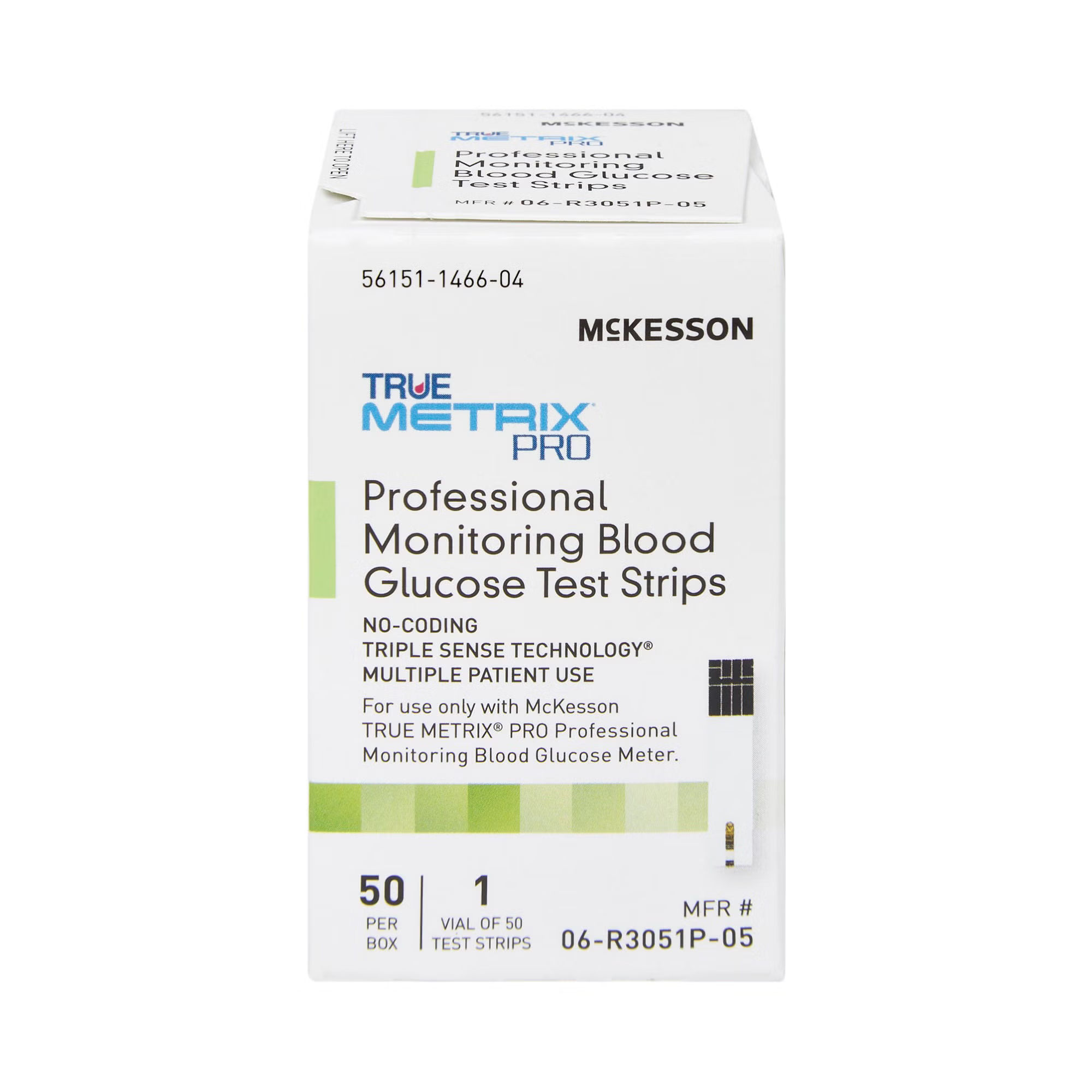 McKesson Brand - 06-R3051P-05 McKesson TRUE METRIX® PRO Blood Glucose Test Strips