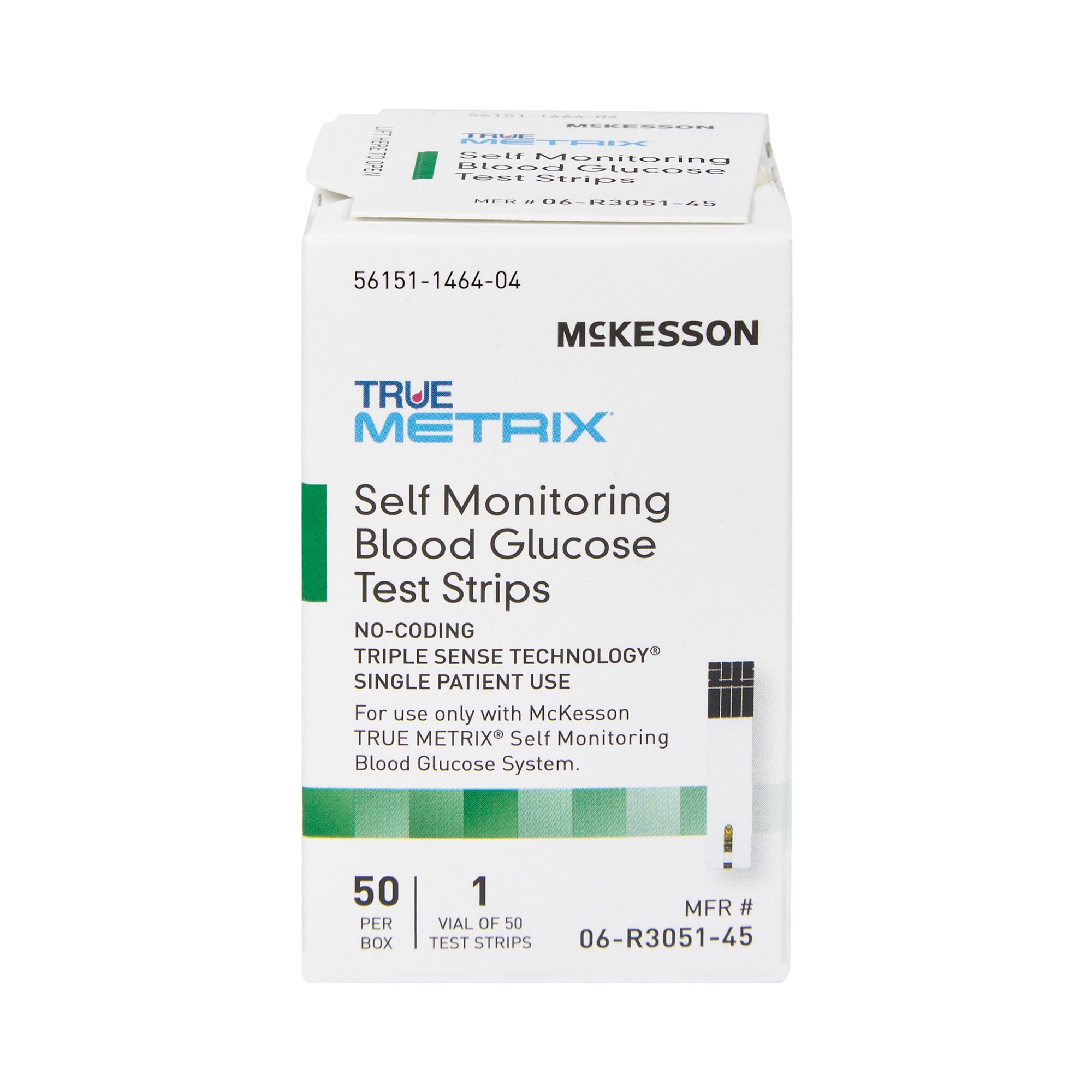 McKesson Brand - 06-R3051-45 McKesson TRUE METRIX® Blood Glucose Test Strips