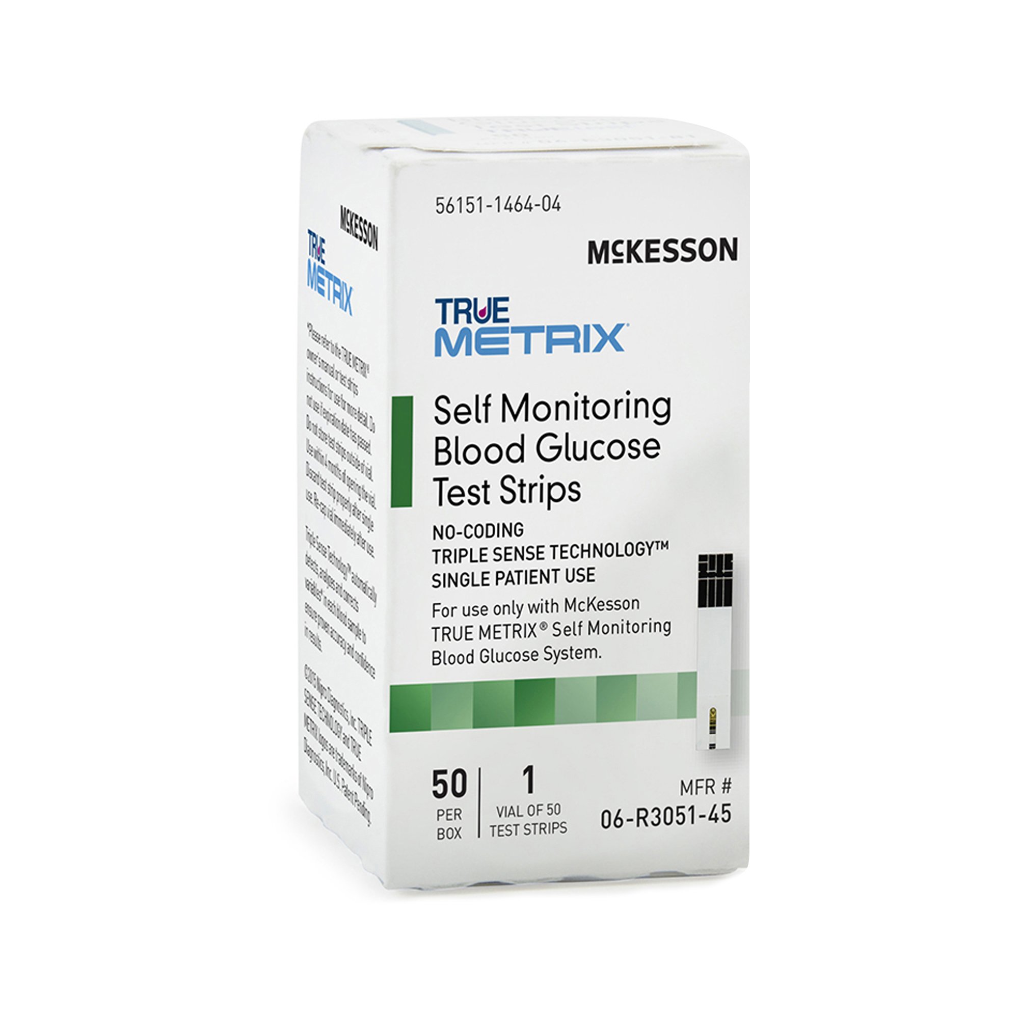McKesson Brand - 06-R3051-45 McKesson TRUE METRIX® Blood Glucose Test Strips