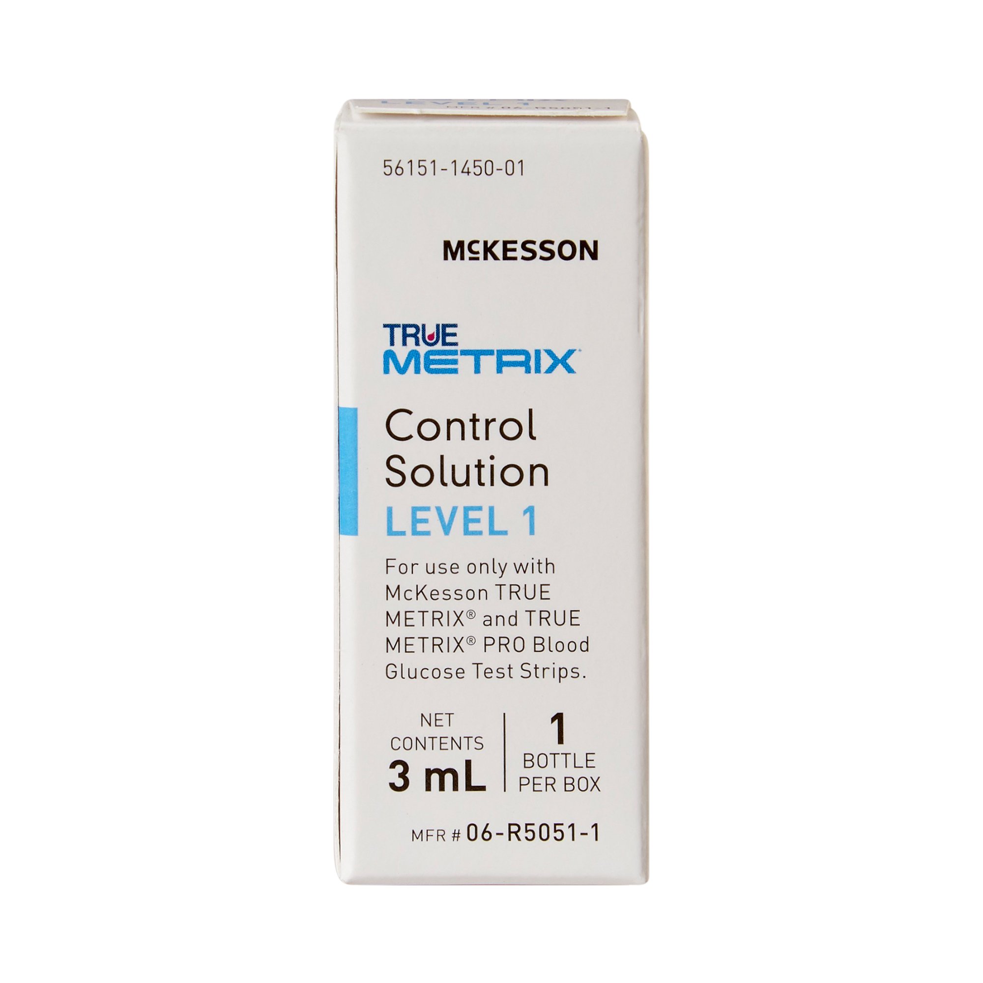 McKesson Brand - 06-R5051-1 McKesson TRUE METRIX® Glucose Control Solution