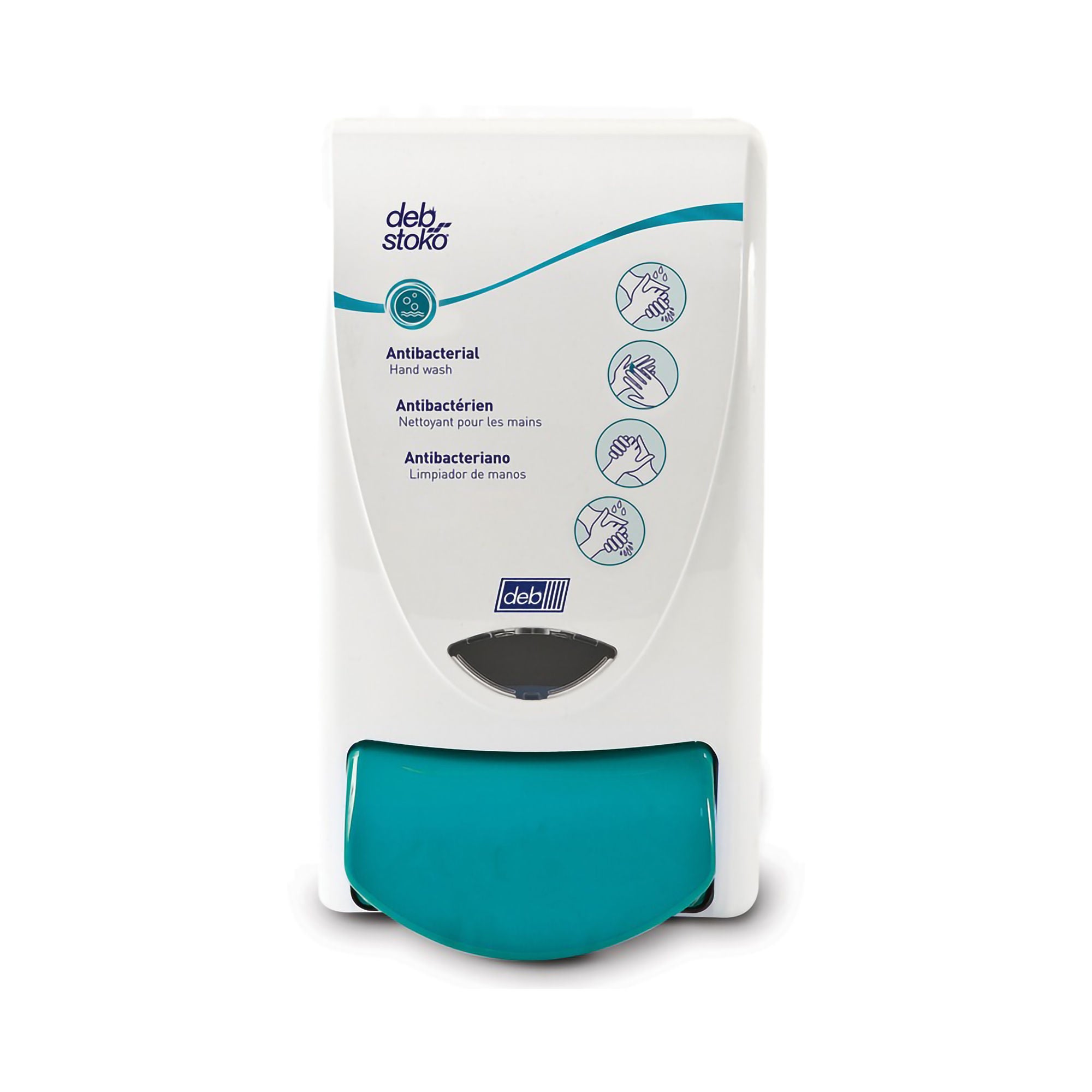 SC Johnson Professional USA Inc - ANT1LDS Hand Hygiene Dispenser Cleanse AntiBac White Plastic Manual Push 1 Liter Wall Mount