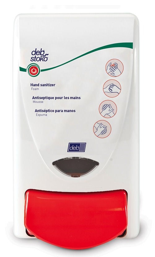 SC Johnson Professional USA Inc - SAN1LDS Hand Hygiene Dispenser White Plastic Manual Push 1 Liter Wall Mount
