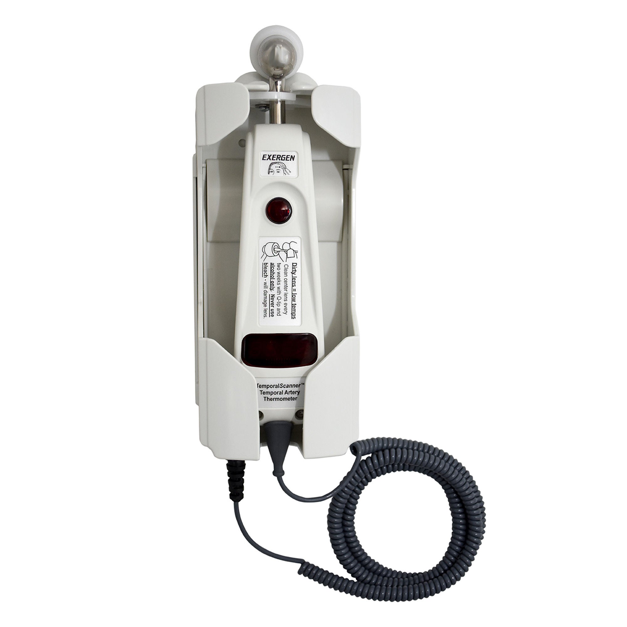 Exergen - 124288S Skin Surface Thermometer Exergen Infrared Skin Probe Wall Mount