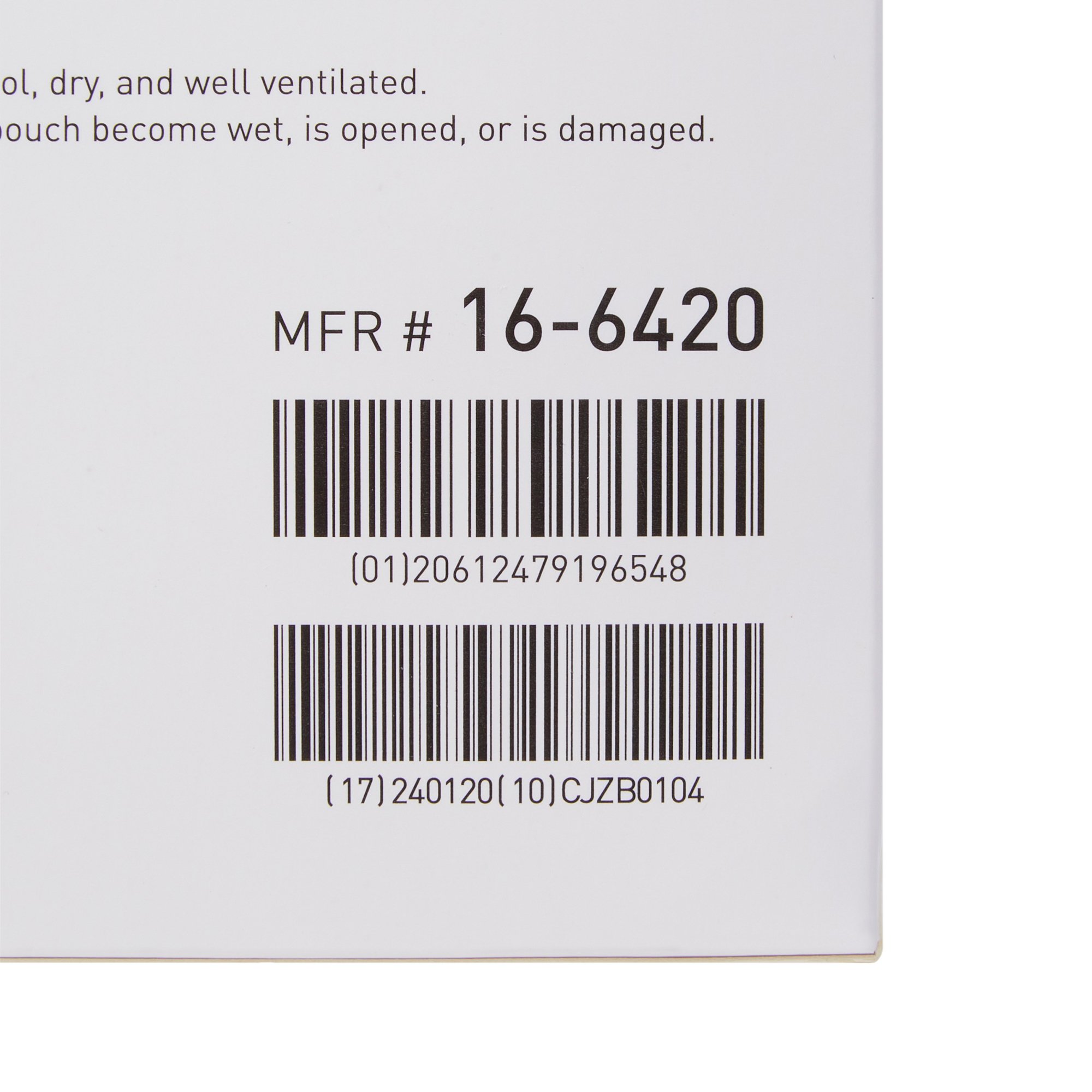 McKesson Brand 16-6420 - McKesson Sterilization Pouch, 3.5 x 5 Inch - 200/Box, 4000/Case