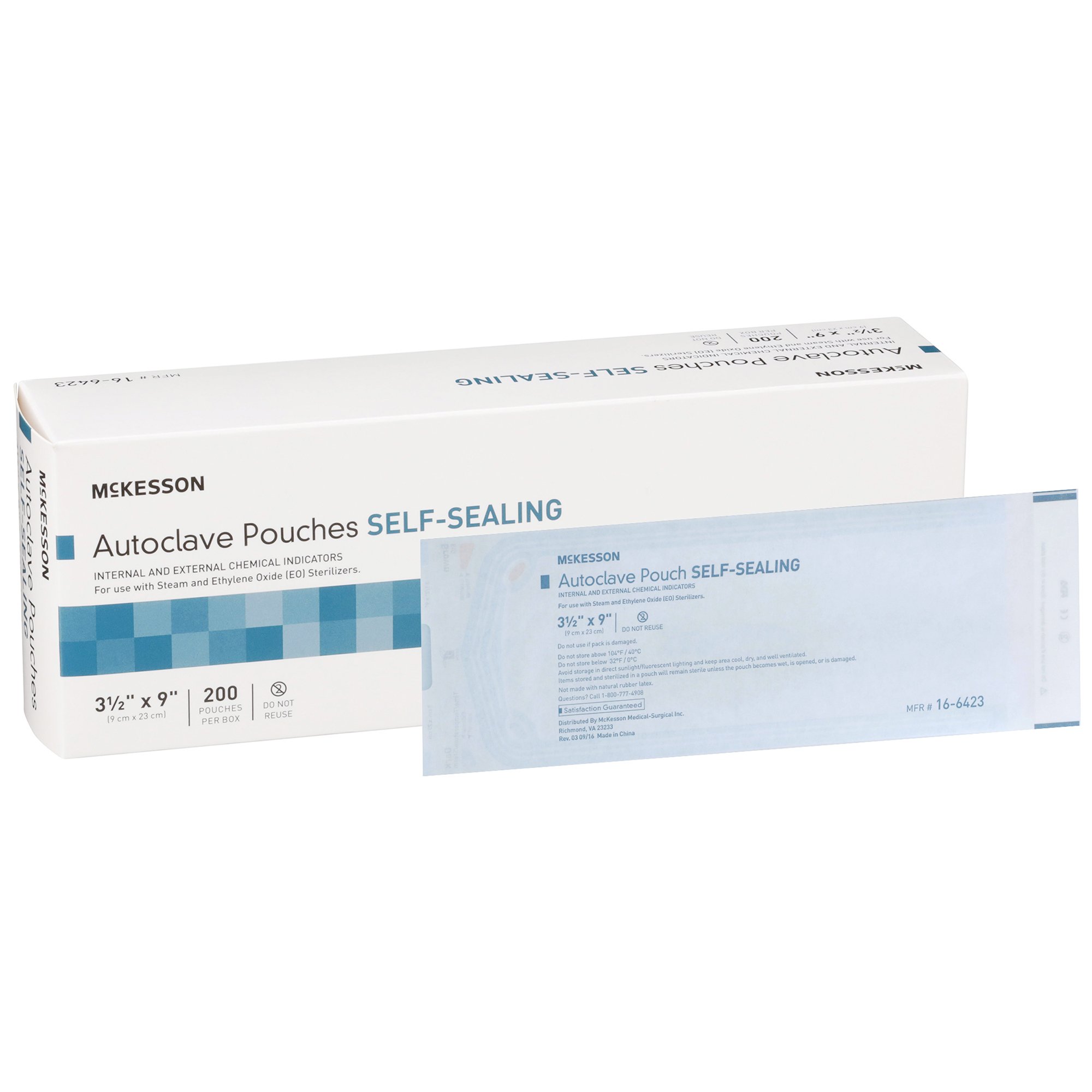 McKesson Brand - 16-6423 McKesson Sterilization Pouch