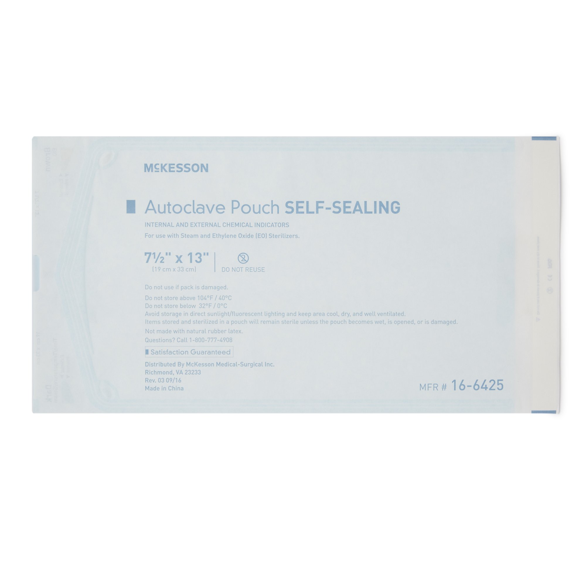 McKesson Brand - 16-6425 McKesson Sterilization Pouch