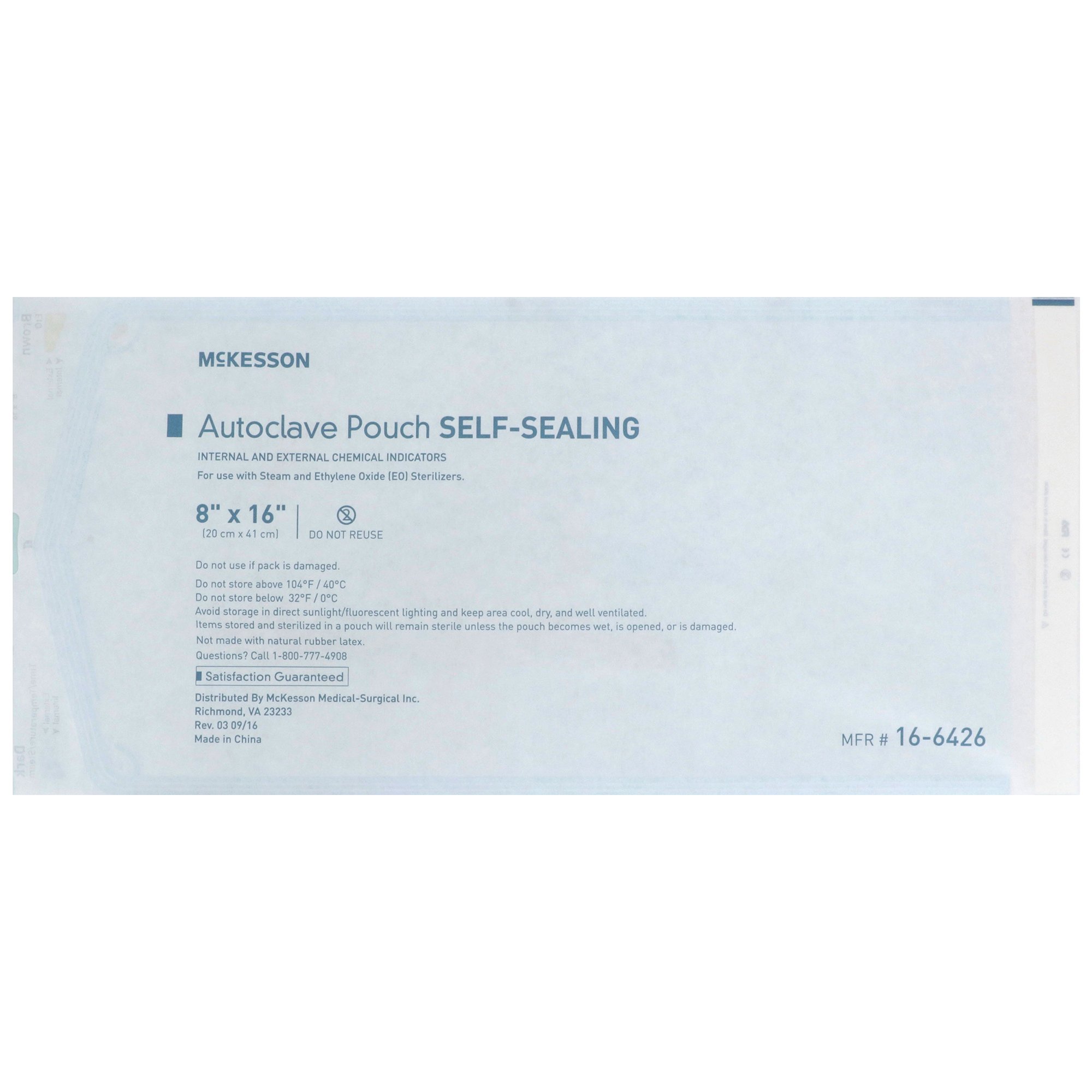 McKesson Brand - 16-6426 McKesson Sterilization Pouch