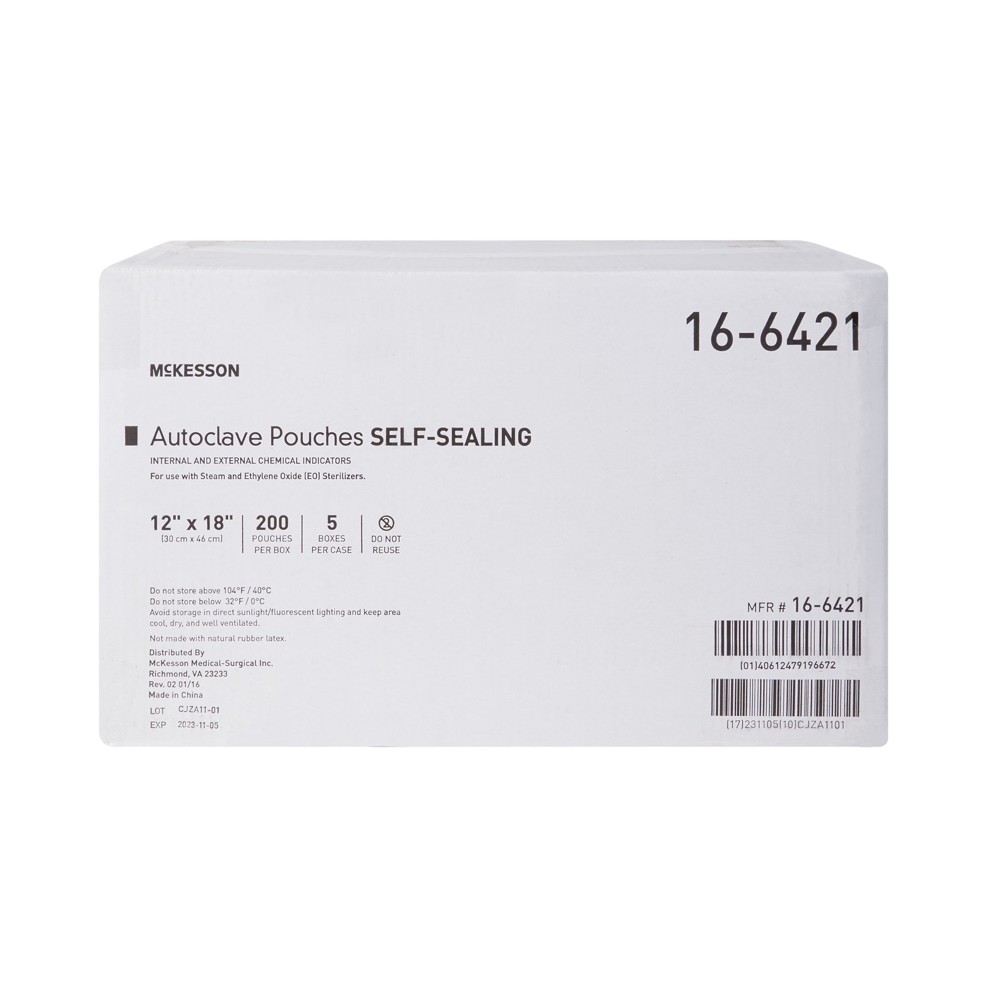 McKesson Brand - 16-6421 McKesson Sterilization Pouch