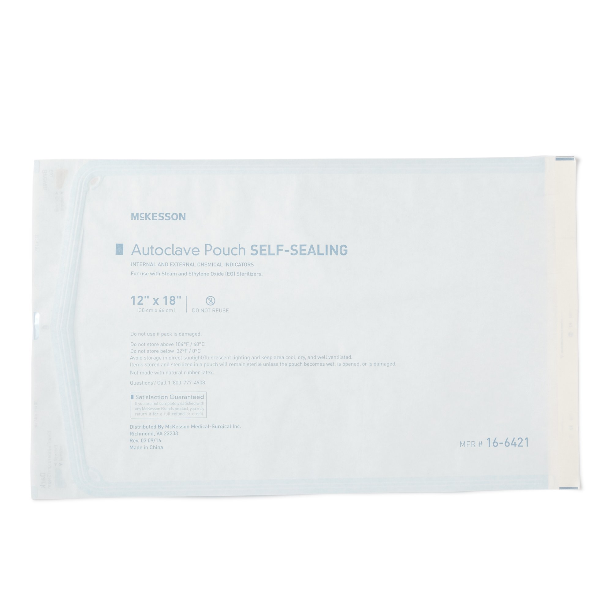 McKesson Brand - 16-6421 McKesson Sterilization Pouch
