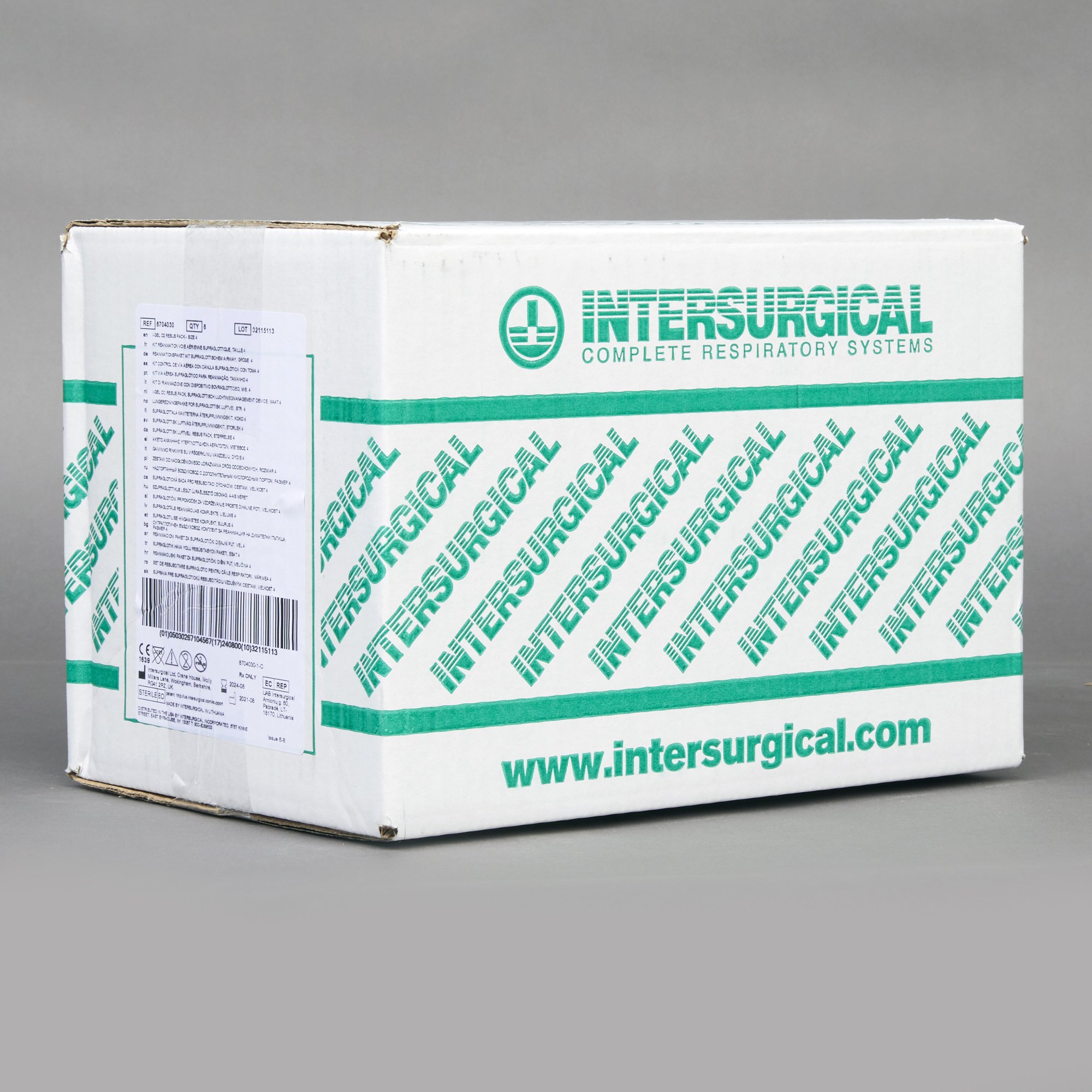 Intersurgical 8704030 - i-gel® Supraglottic Airway, Size 4 - 1/Each, 6/Case