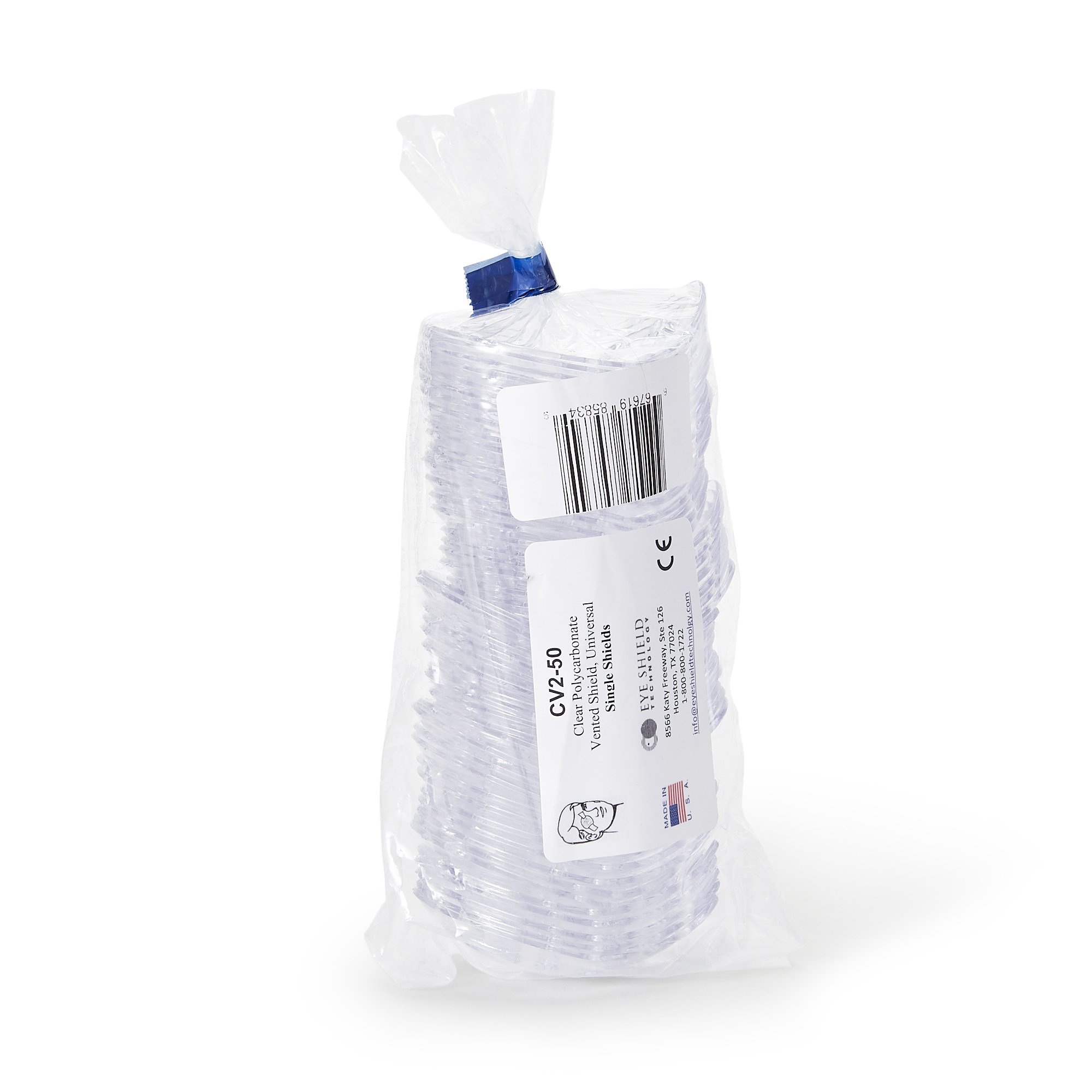 Eye Shield Tech CV2-50 - Eye Shield Tech Eye Protector, Deep - 50/Box