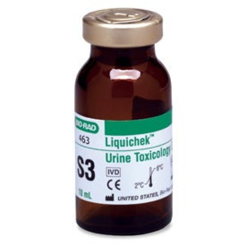 Bio-Rad Laboratories - 463 Drugs of Abuse Control Liquichek™ Urine Toxicology Level S3 10 X 10 mL
