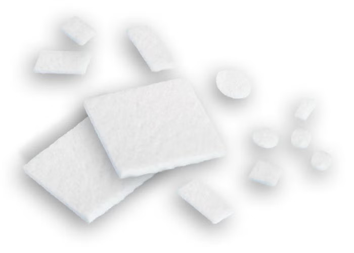 Bard Peripheral Vascular - 007973 Pledget Bard® Felt Pledget