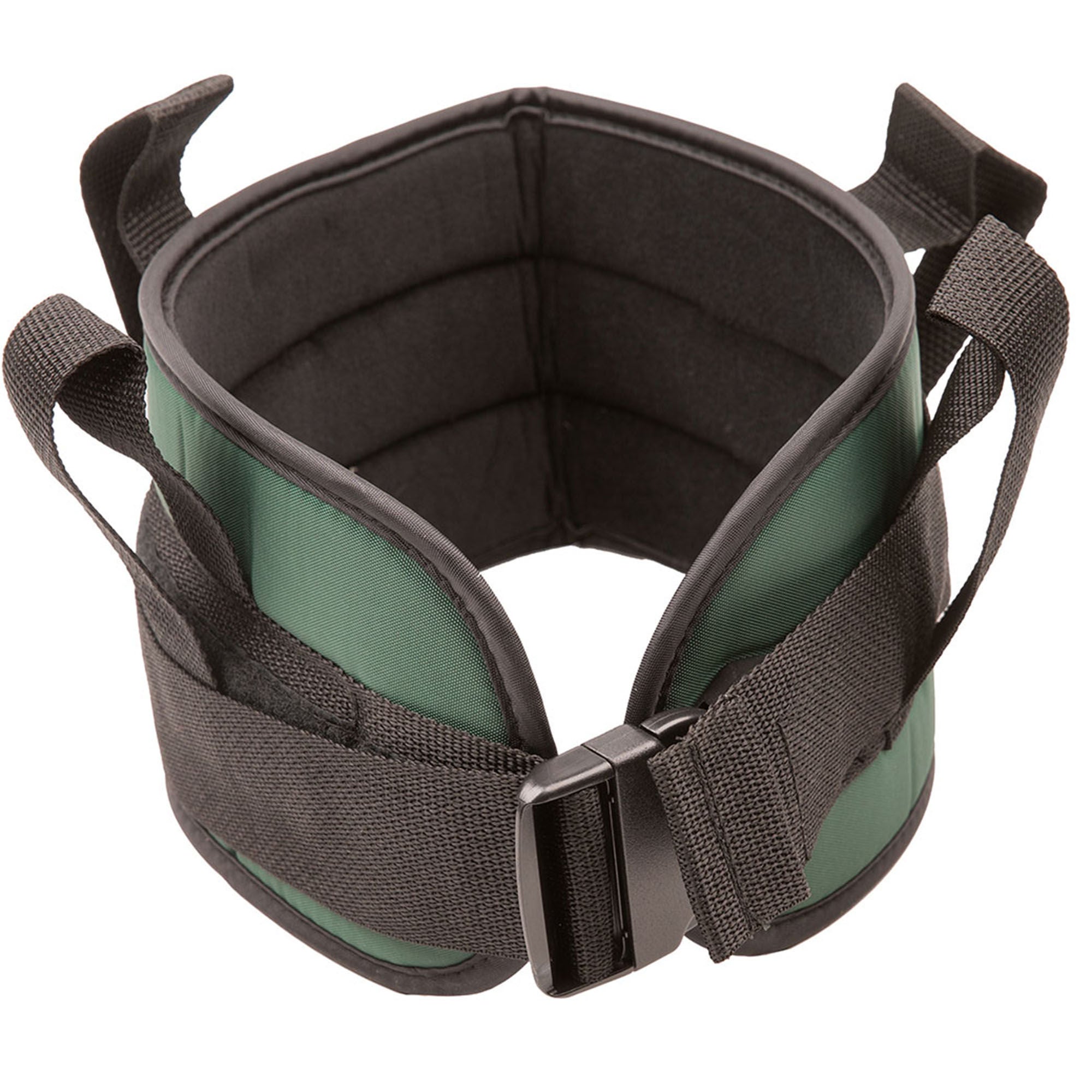 Fabrication Enterprises - 50-5120M Gait Belt with Handles 28 to 48 Inch Length Green