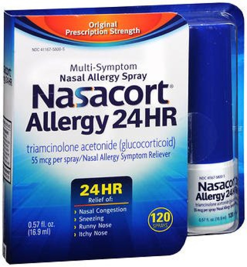 Chattem - 41167580005 Nasacort® Triamcinolone Acetonide Allergy Relief
