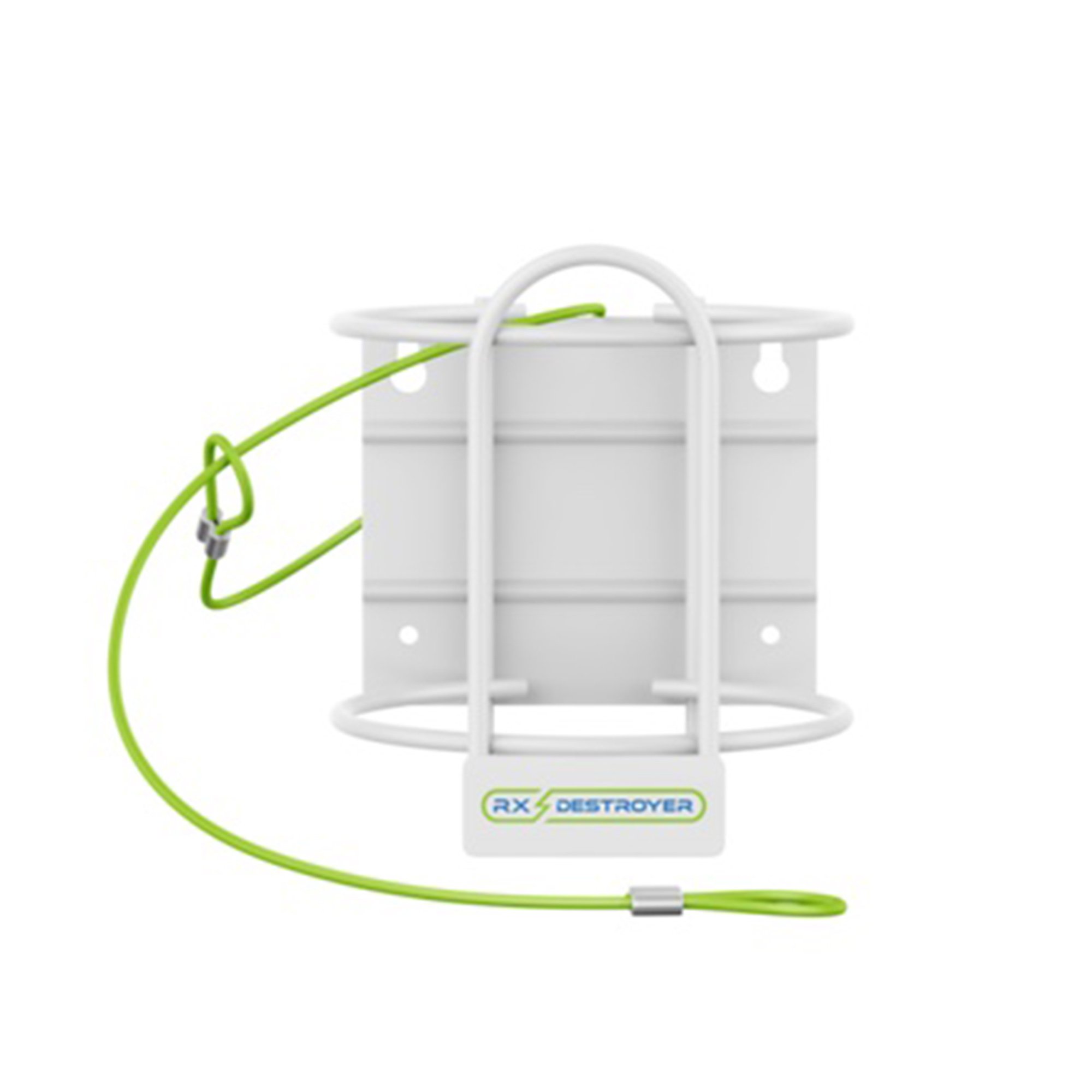 C2R Global Manufacturing - RX64WALLSEC Rx Destroyer™ Wall Mount for 64-ounce Rx Destroyer™ Bottle