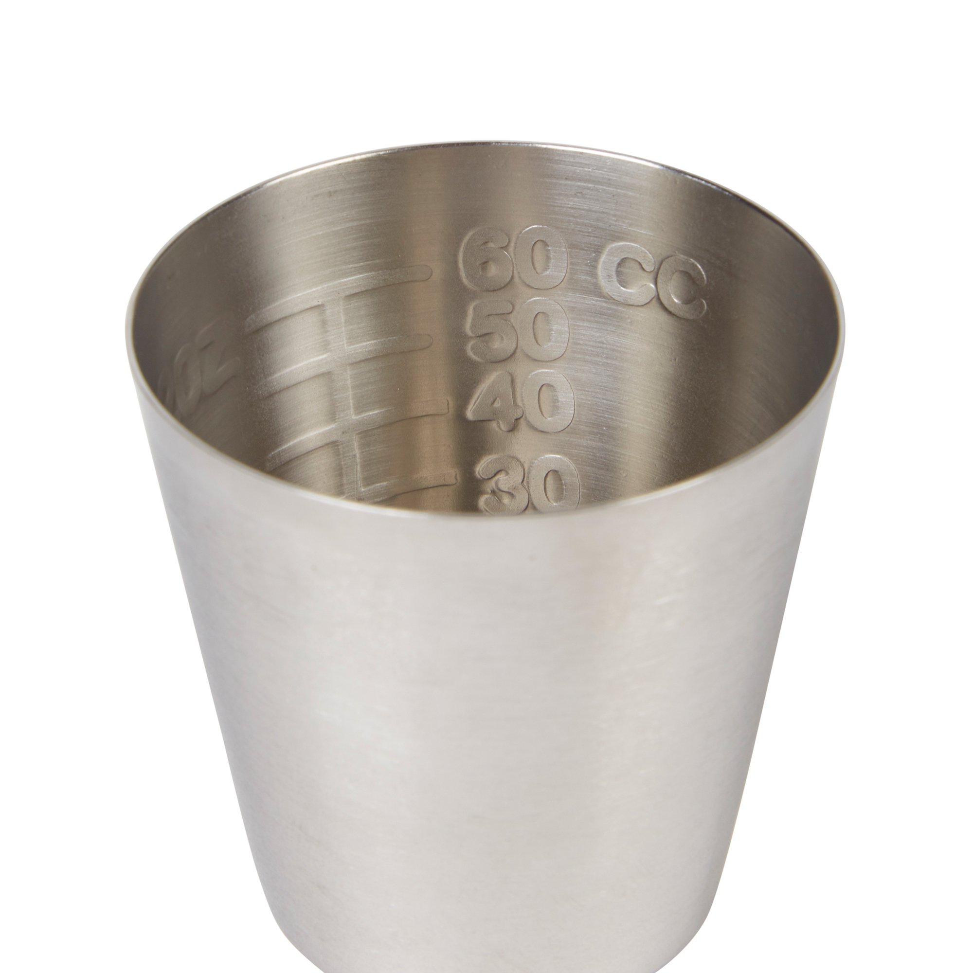 McKesson Brand 43-1-015 - McKesson Argent™ Stainless Steel Graduated Medicine Cup, 2-ounce capacity - 1/Each