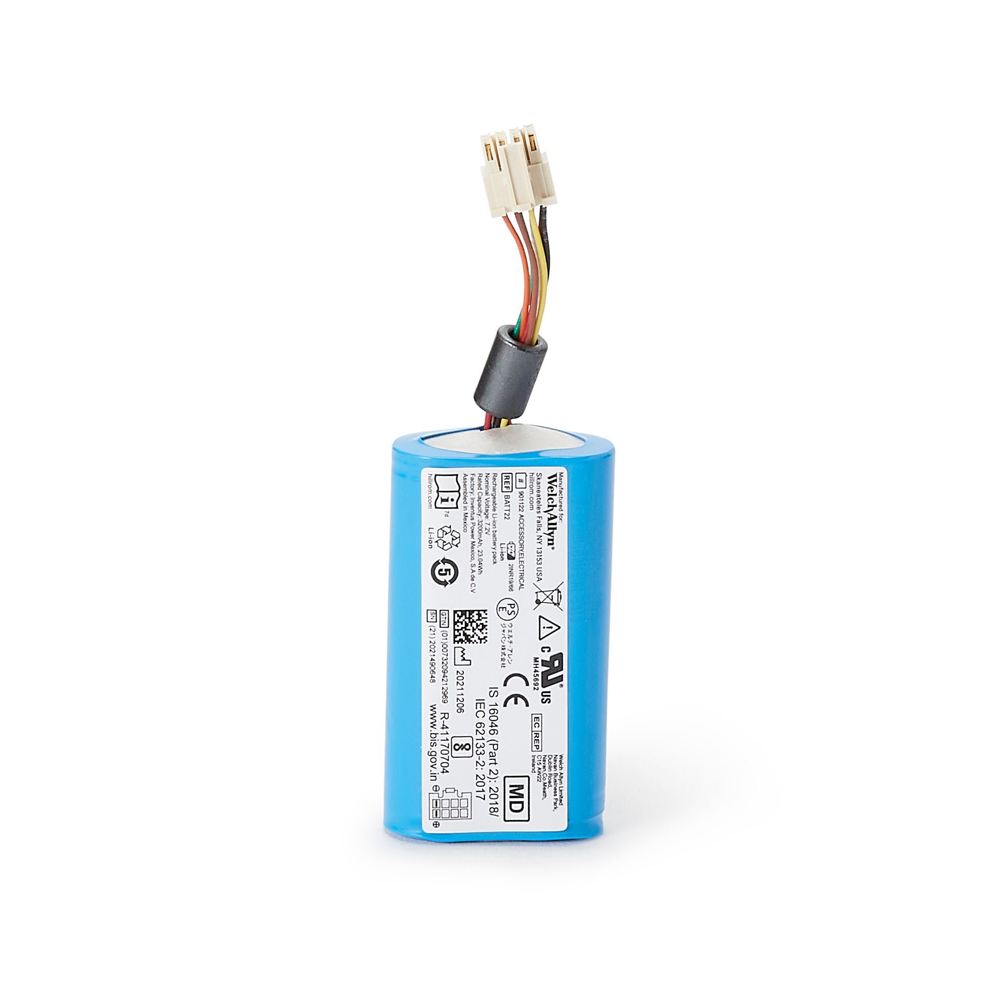 Welch Allyn - BATT22 Diagnostic Battery Pack Welch Allyn® Lithium Iom For Connex® Spot Monitor