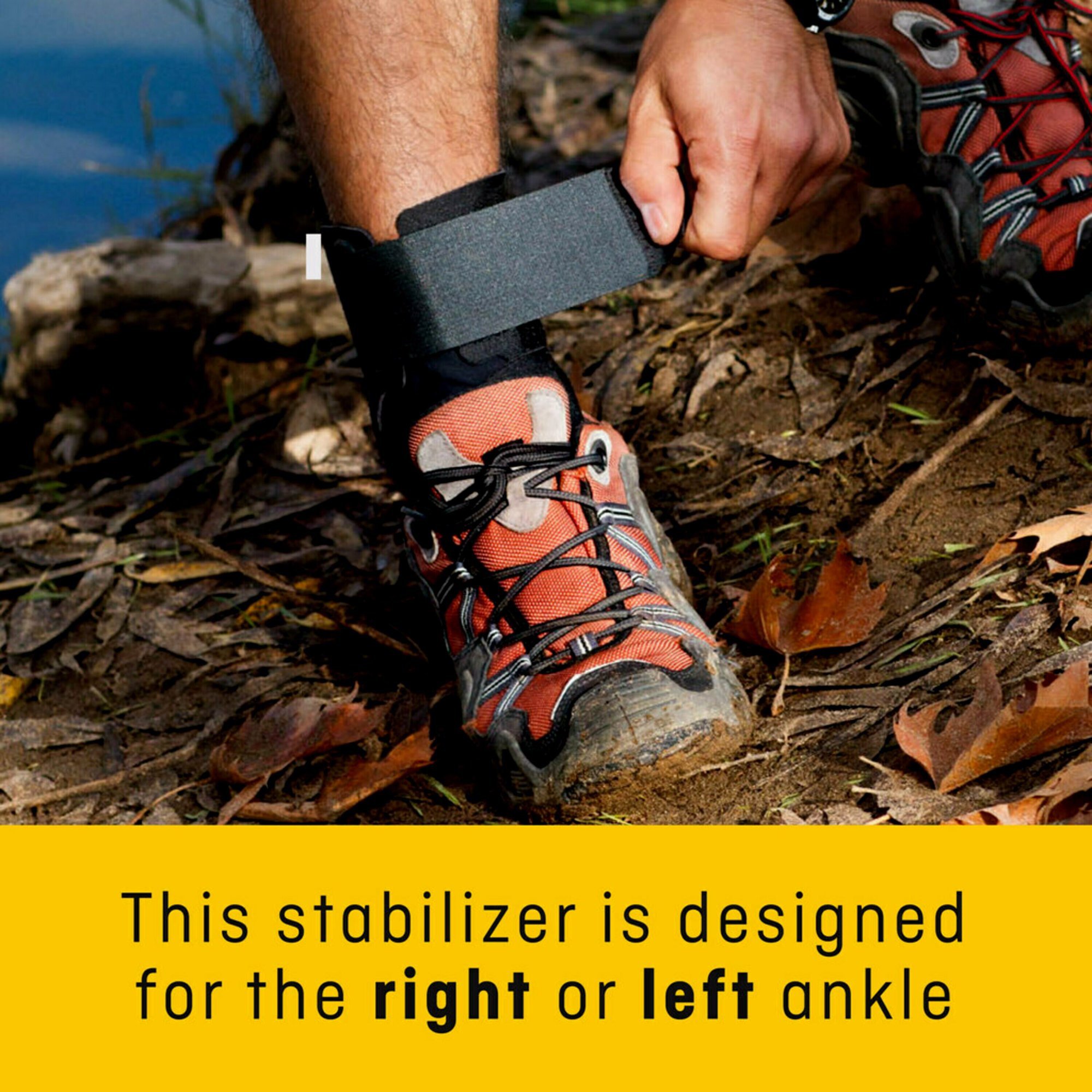 3M Company 46645ENR - 3M™ Futuro™ Ankle Performance Stabilizer, Adjustable, Adult, Black - 1/Each, 12/Case