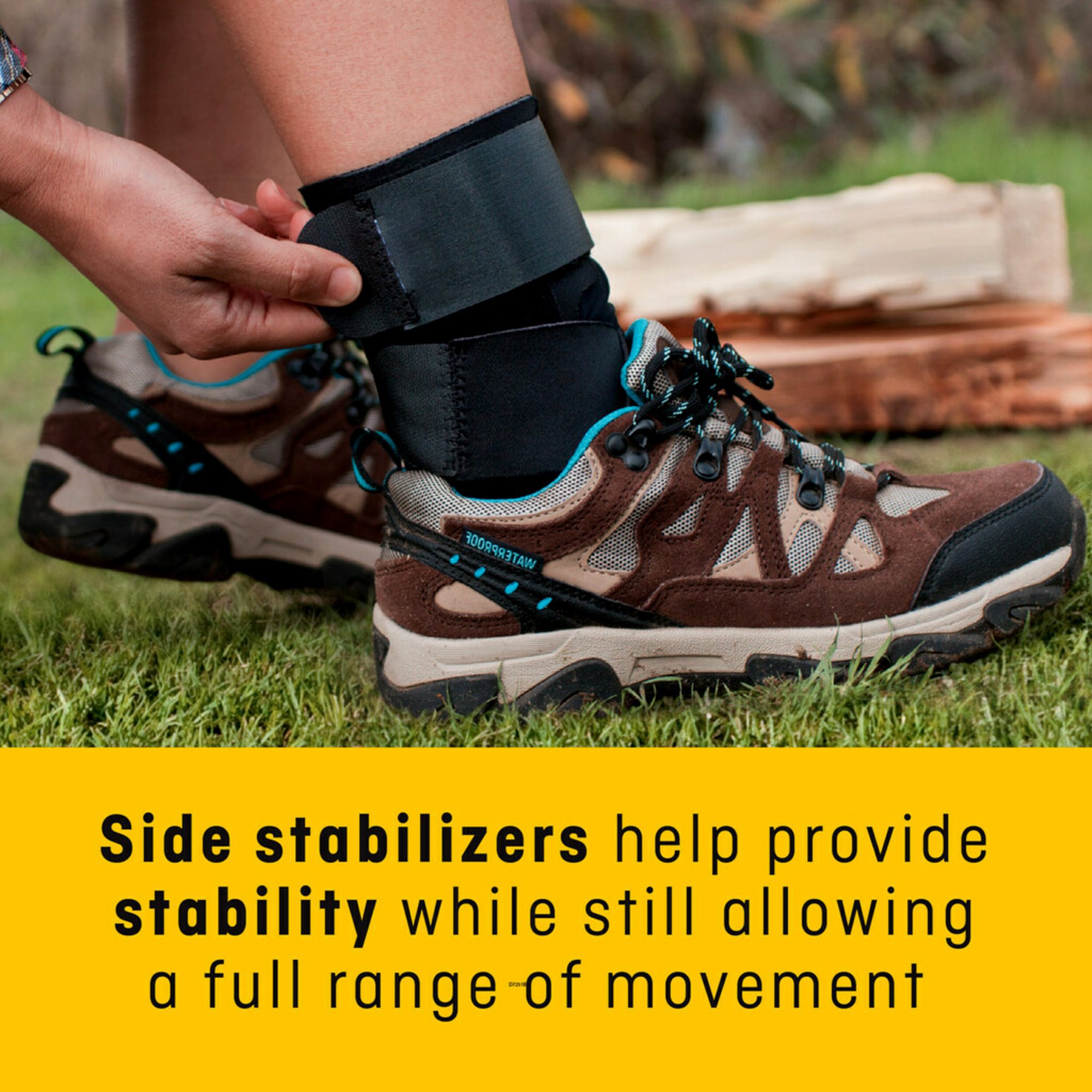 3M Company 46645ENR - 3M™ Futuro™ Ankle Performance Stabilizer, Adjustable, Adult, Black - 1/Each, 12/Case