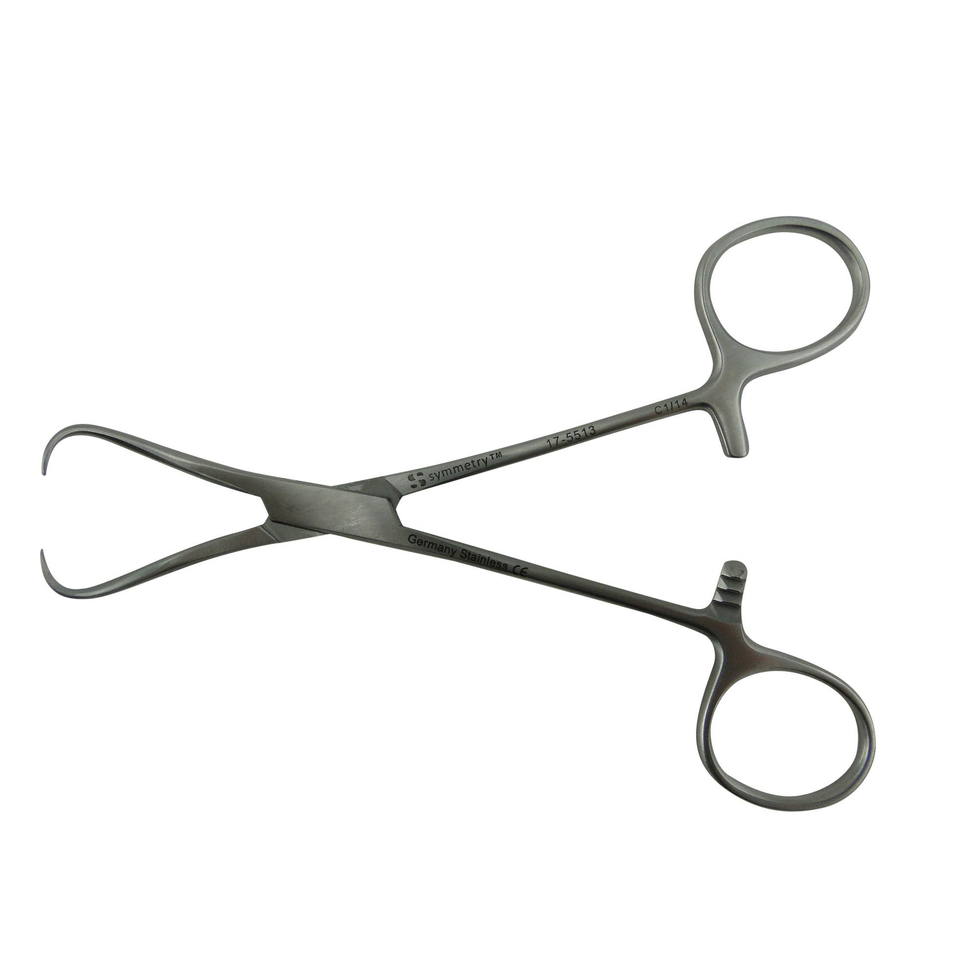 Aspen Surgical (Symmetry) - 17-5513 Towel Clamp Symmetry® Backhaus 5-1/4 Inch Length German Stainless Steel