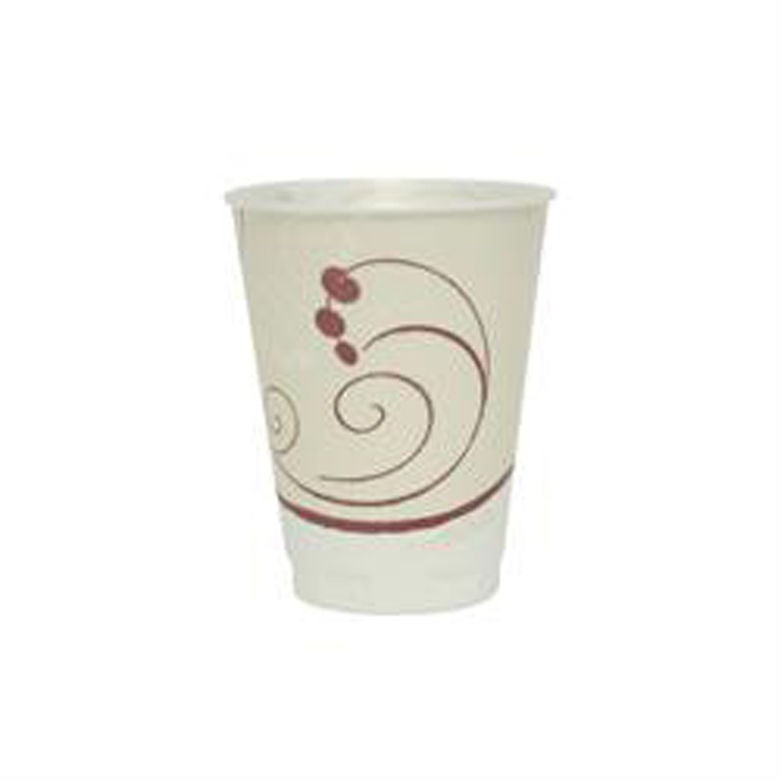RJ Schinner Co - X12-J8002 Insulated Drinking Cup Trophy® Plus™ 12 oz. Paper Symphony® Print Disposable
