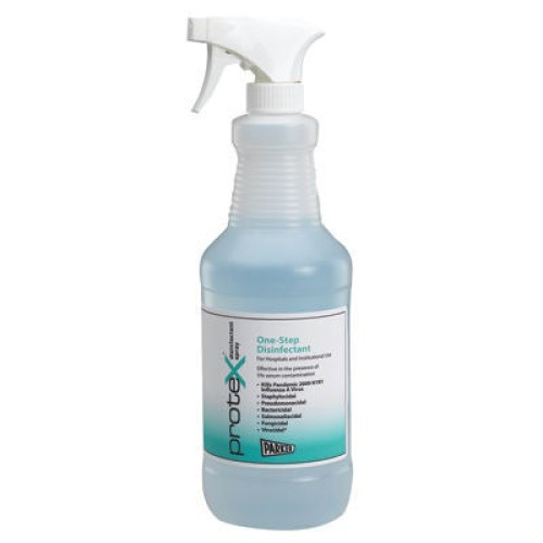Fabrication Enterprises - 15-1171-6 Surface Disinfectant Cleaner Protex™ Broad Spectrum Trigger Spray Liquid 32 oz. Bottle Lemon Scent NonSterile