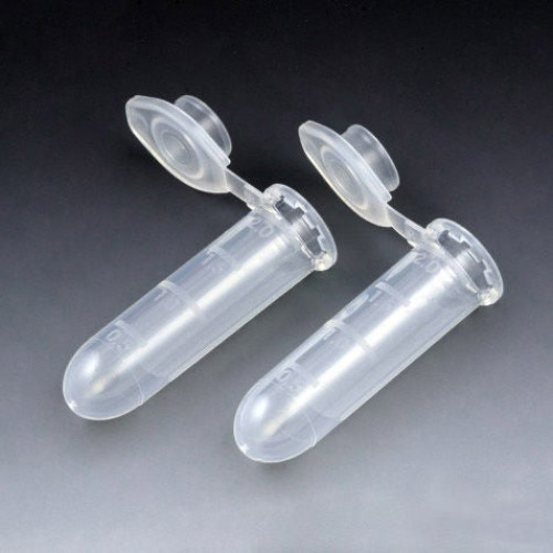 Globe Scientific - 111572 Microcentrifuge Tube Plain 2 mL Snap Cap Polypropylene Tube