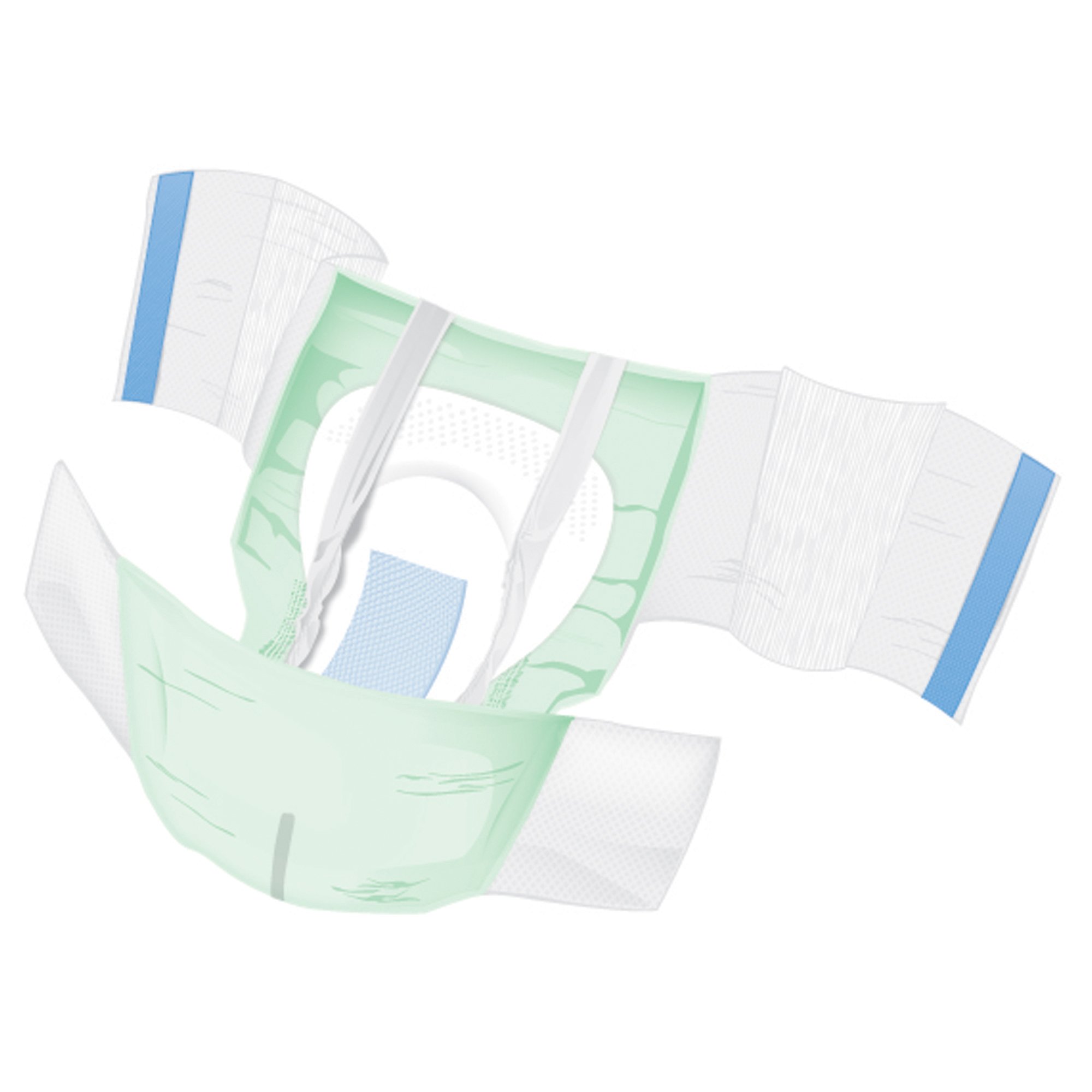 McKesson Brand - BRSTRBAR McKesson Ultra Plus Stretch Heavy Absorbency Incontinence Brief
