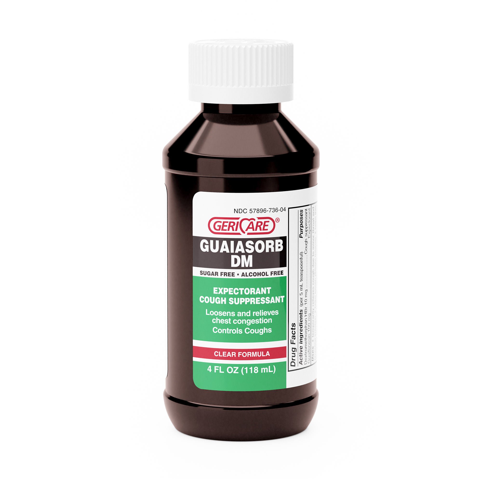 Geri-Care - Q755-04-GCP Geri-Care® Guaifenesin / Dextromethorphan Cold and Cough Relief