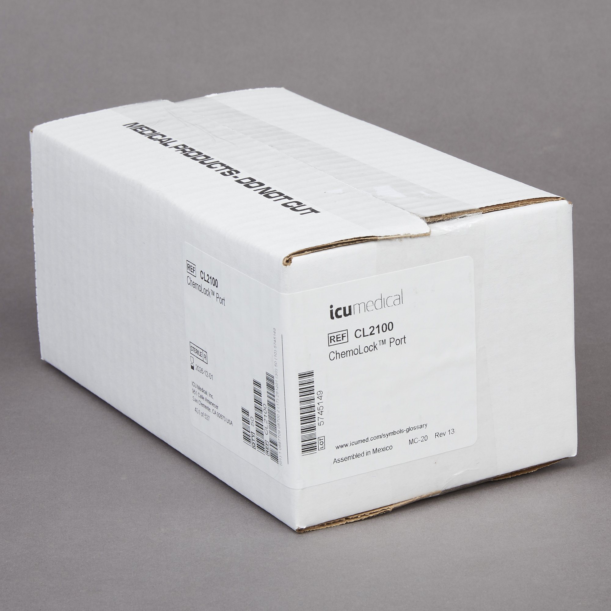 Chemolock IV Port CL2100 by ICU Medical