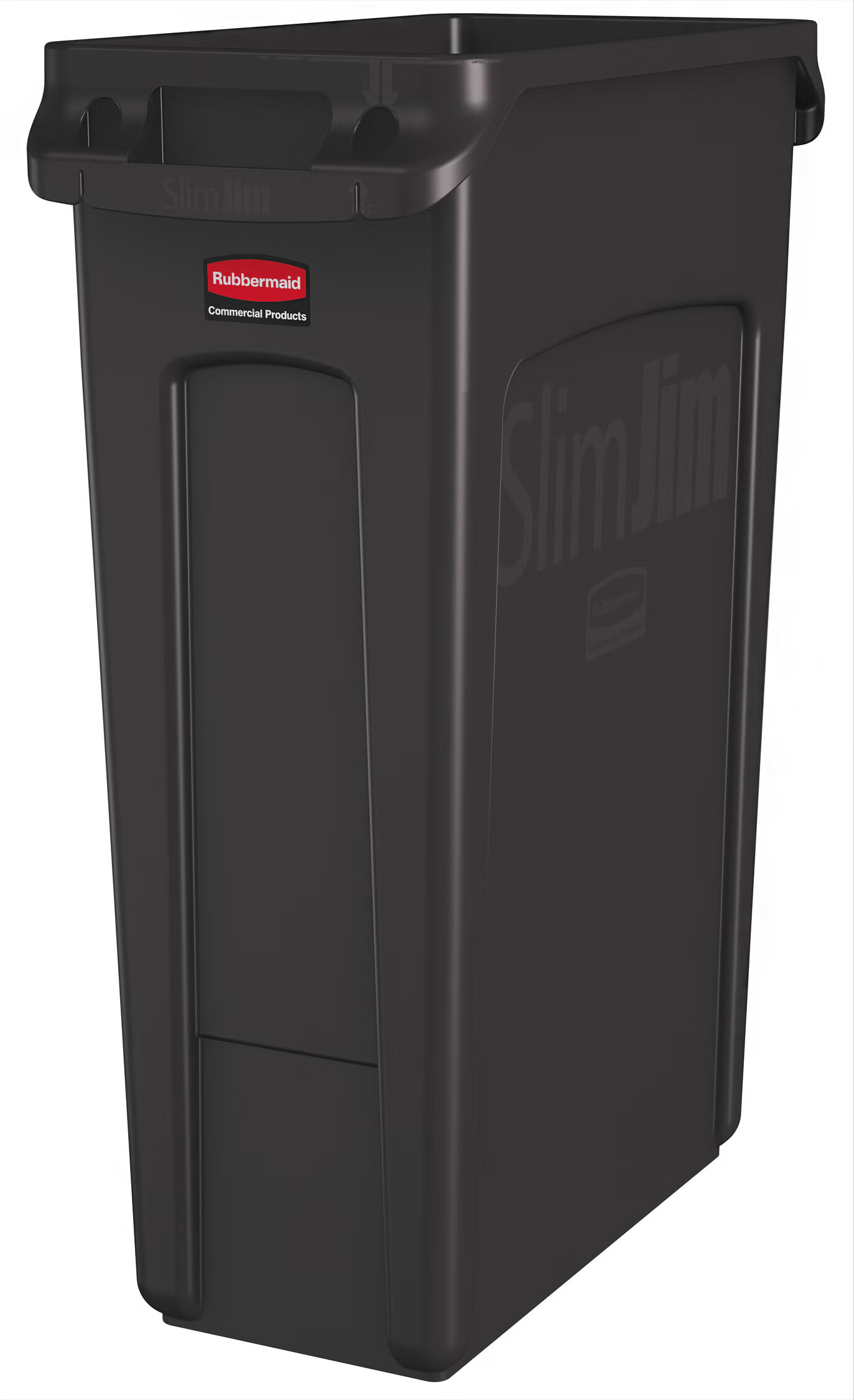 RJ Schinner Co - FG354060BLA Trash Can Rubbermaid® Slim Jim® 92 Quart / 23 gal. Black LLDPE Rectangular