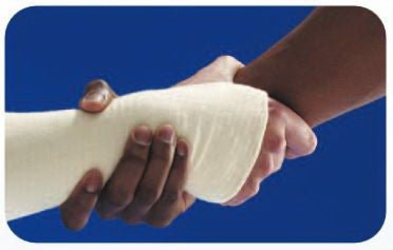 BSN Medical - 7584 Elastic Tubular Support Bandage Tensogrip® 4 Inch X 11 Yard Pull On White NonSterile Size F