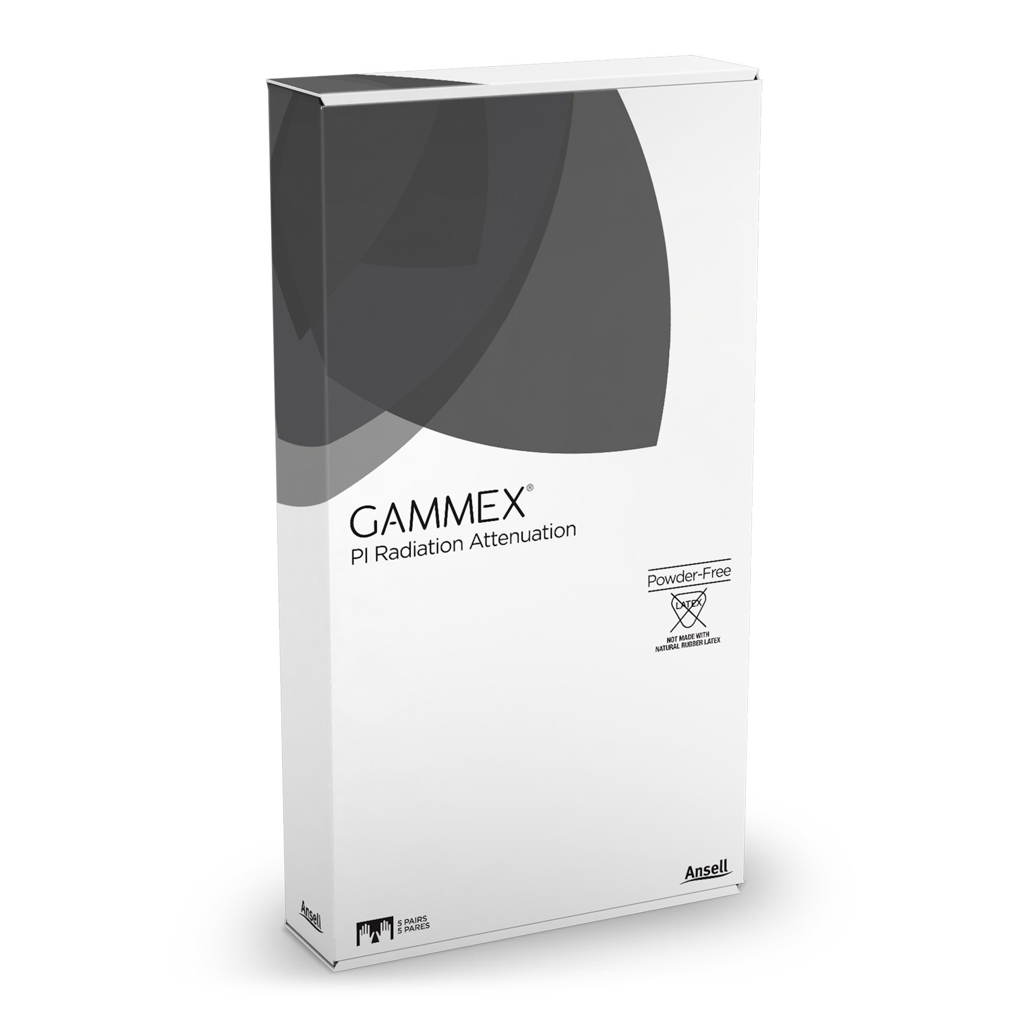 Ansell 20873565 - Gammex® Radiation Attenuation Polyisoprene Radiation Reducing Glove, Size 6.5 - 5/Case