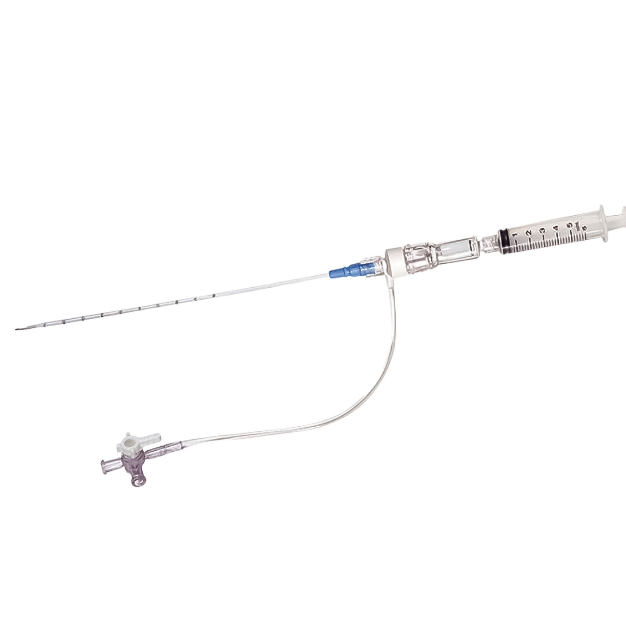 BD - PIG1280K Pigtail Catheter Drainage System Safe-T-Centesis® 8 Fr. 16 cm Tubing