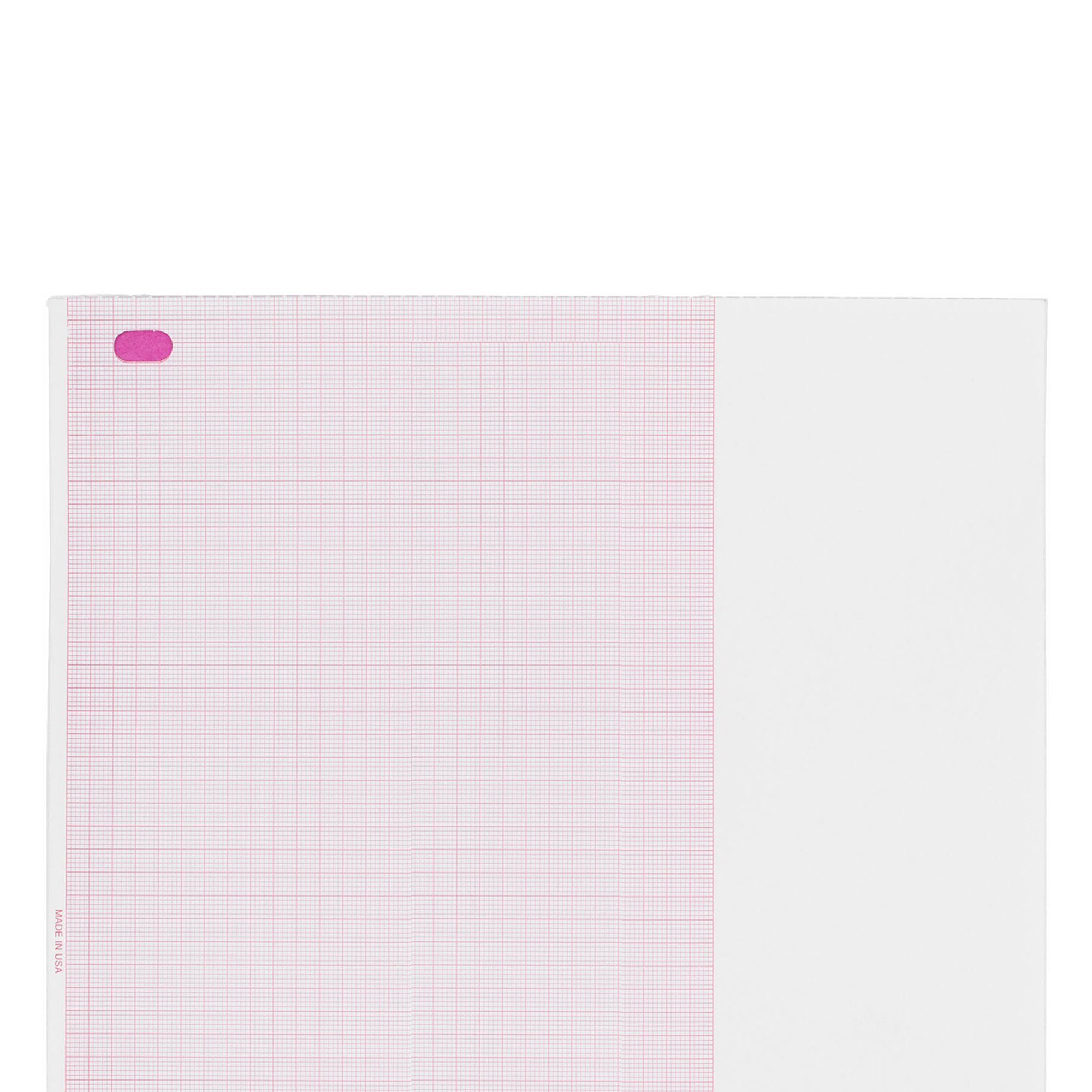 Precision Charts M3707A - Philips ECG Recording Paper Thermal 8.5x11 Z-Fold Red Grid M3707A - 100/Pack, 1600/Case