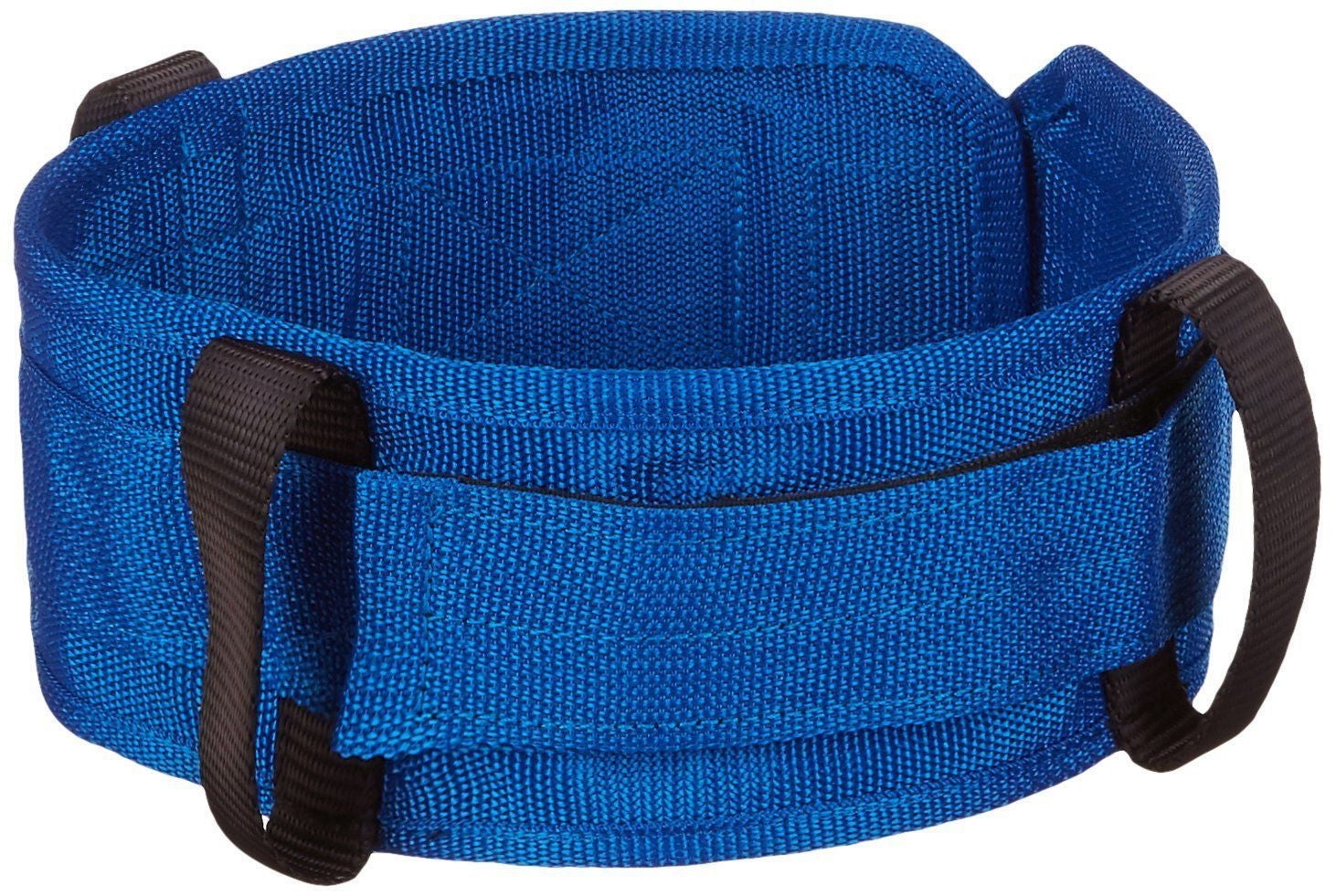 Performance Health - 081549831 Gait Belt with Handles Sammons Preston® 36 to 42 Inch Length Black / Blue Nylon