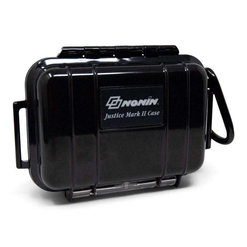 Nonin Medical - 3802-000 Oximeter Carry Case Justice Mark 2 Black For Onyx® II 9550 Pulse Oximeter