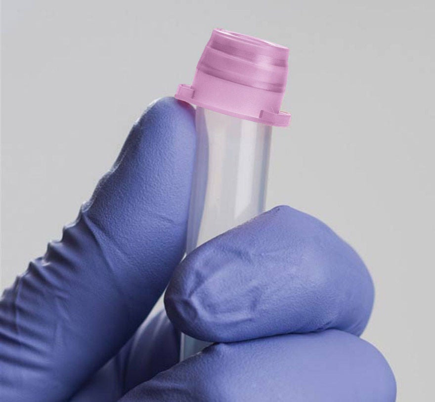 Market Lab Inc - 2599-LV Universal-Fit Easy-Off Cap Purple For 12, 13, 16 mm Tube