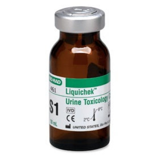 Bio-Rad Laboratories - 461 Drugs of Abuse Control Liquichek™ Urine Toxicology Level S1 Low Opiate 10 X 10 mL