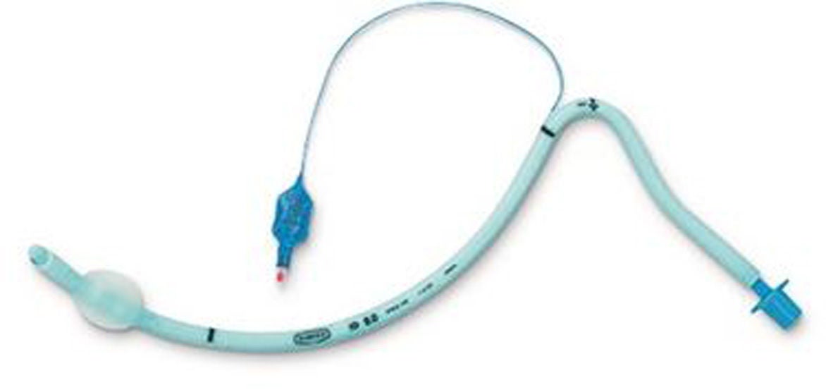 ICU Medical FKA Smiths Medical - 100-133-075 Endotracheal Tube Portex® North Facing Polar Preformed Size 7.5 Adult